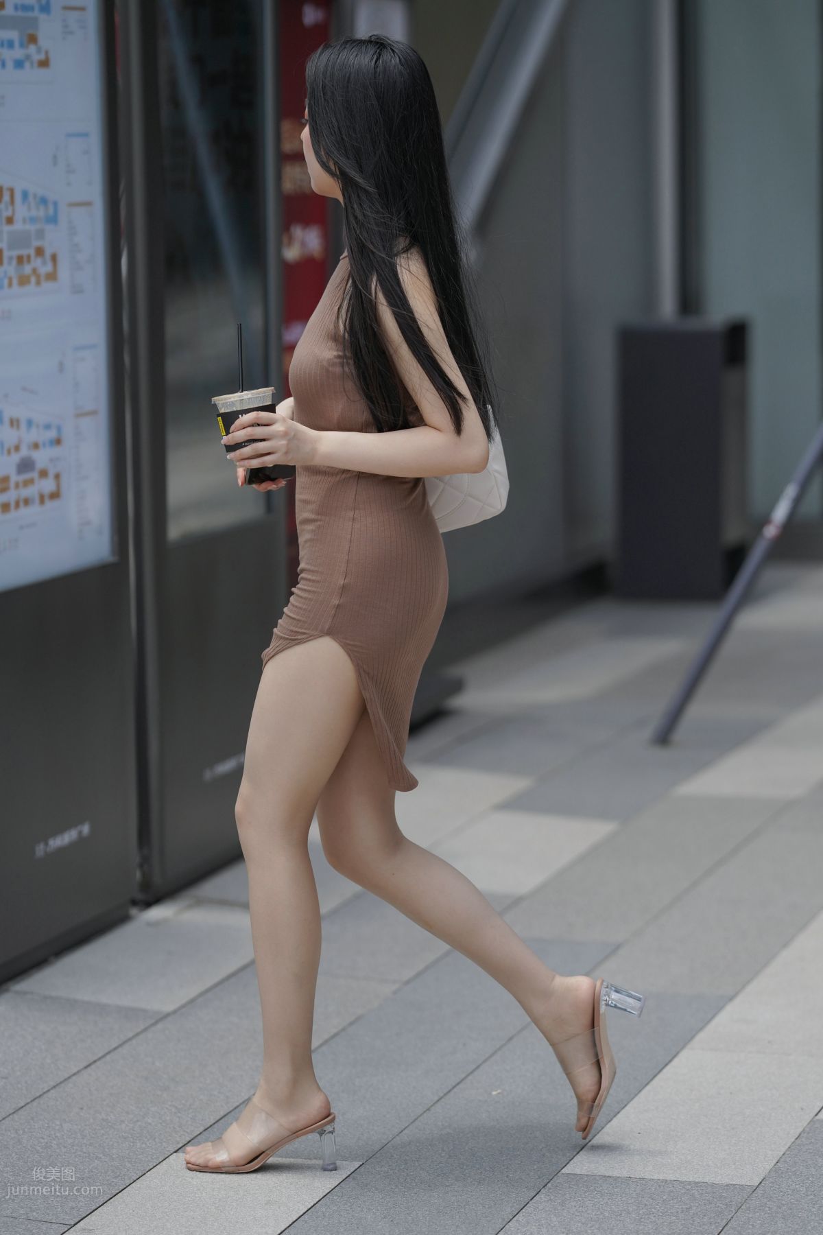[Mojing Street] 114 Kane Street Snap Works, Chatting Up a Bodycon Skirt Beauty photo 236