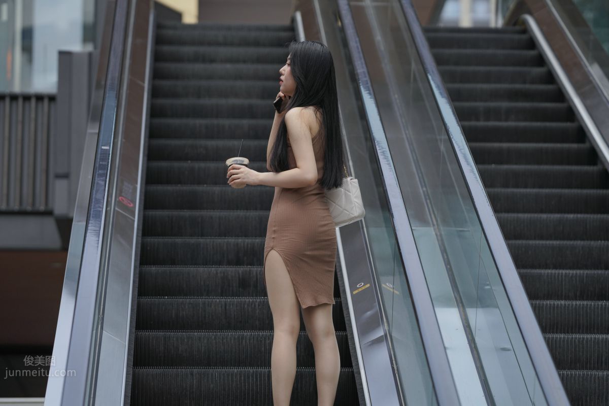 [Mojing Street] 114 Kane Street Snap Works, Chatting Up a Bodycon Skirt Beauty photo 244
