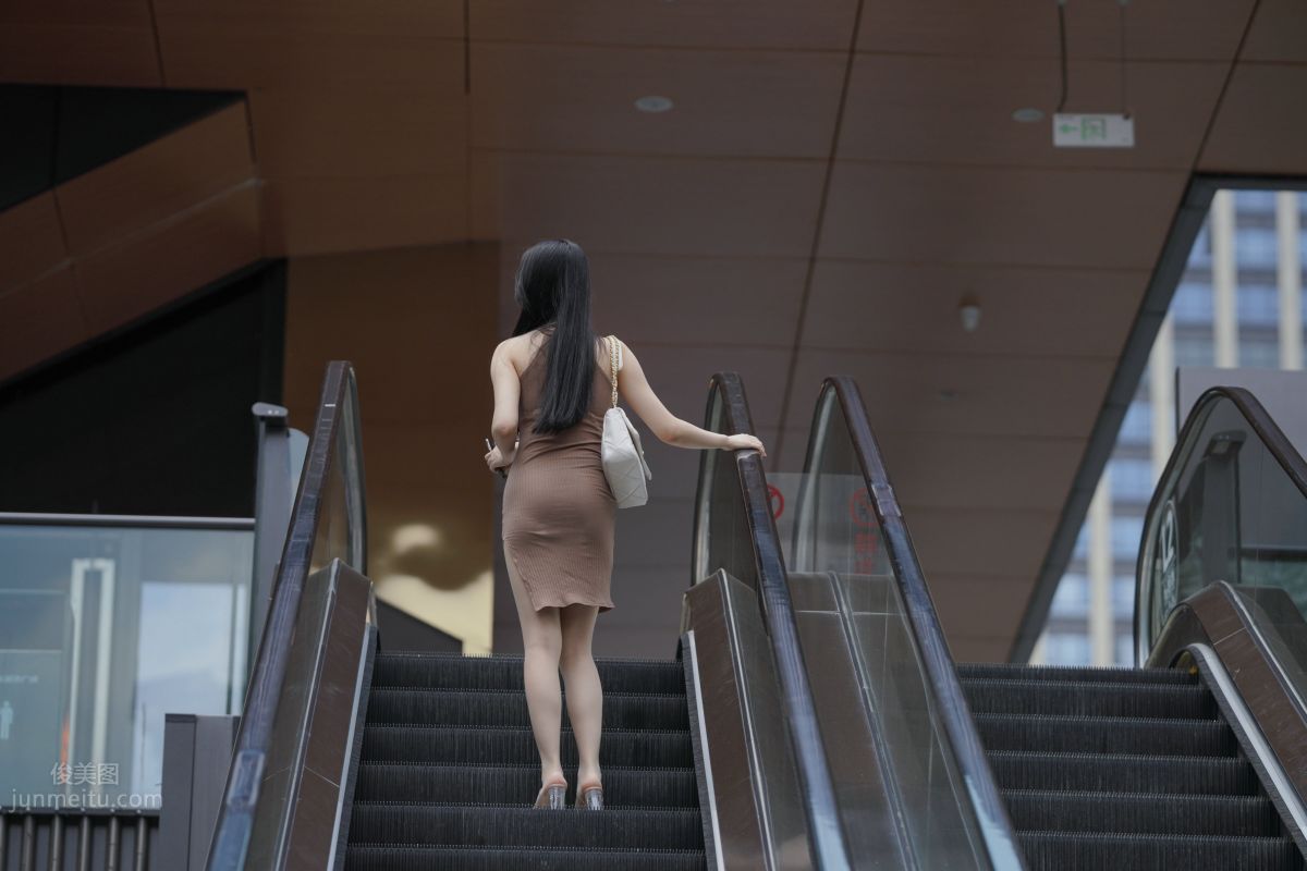 [Mojing Street] 114 Kane Street Snap Works, Chatting Up a Bodycon Skirt Beauty photo 246