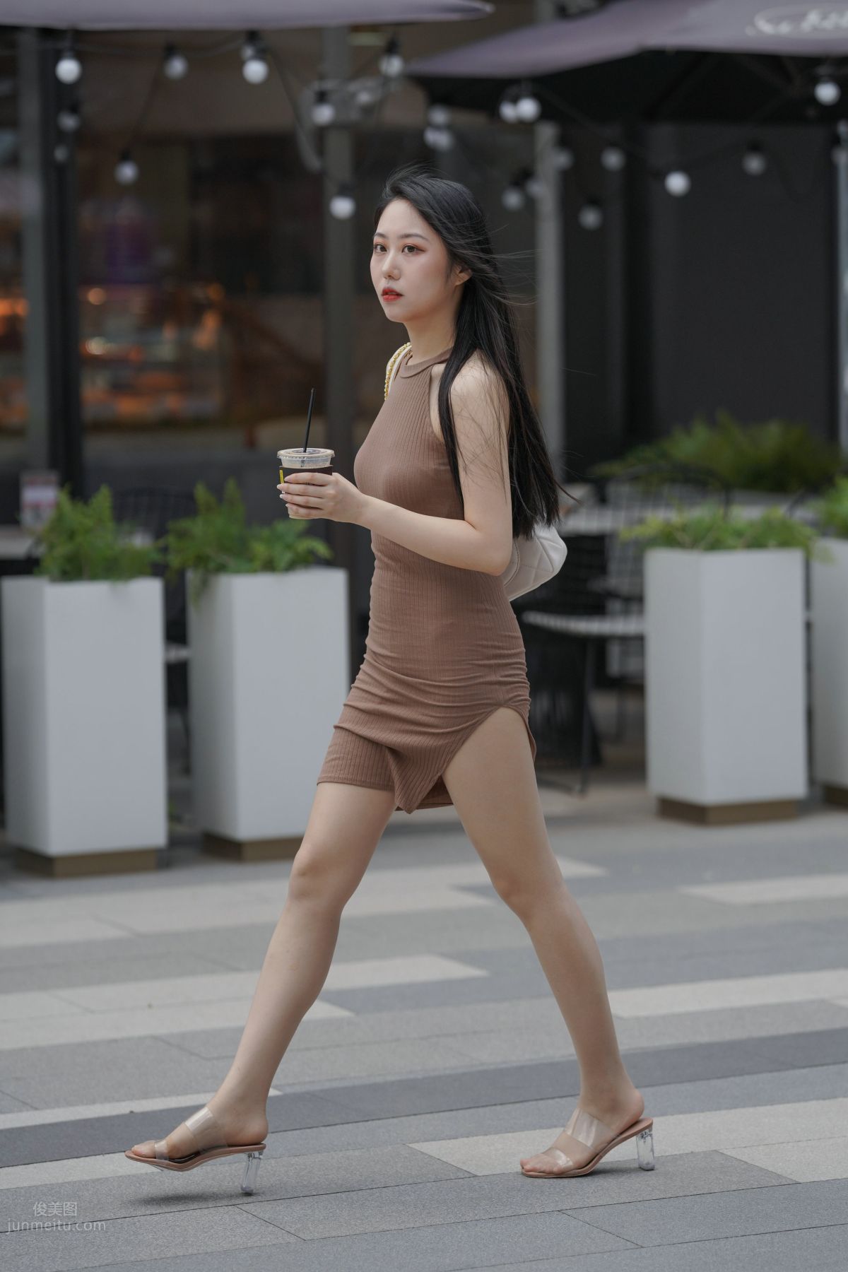 [Mojing Street] 114 Kane Street Snap Works, Chatting Up a Bodycon Skirt Beauty photo 259