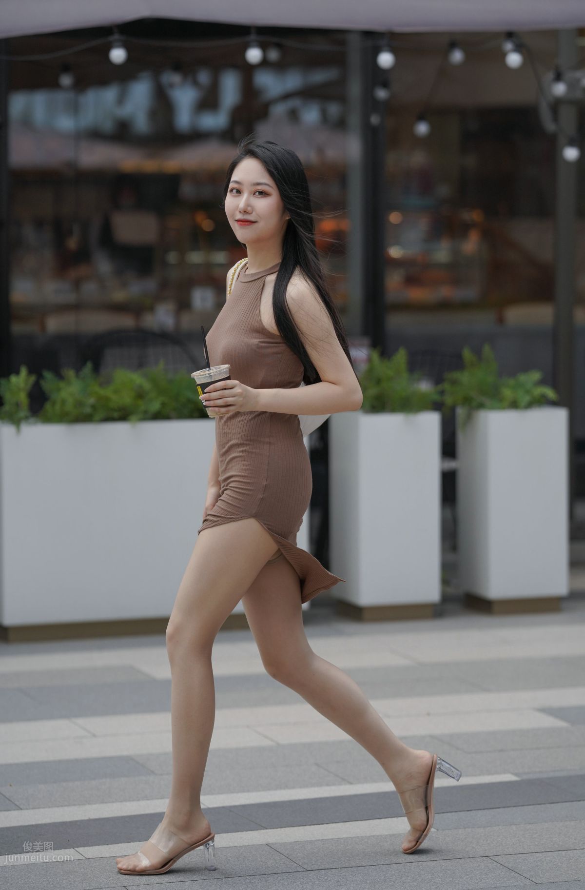 [Mojing Street] 114 Kane Street Snap Works, Chatting Up a Bodycon Skirt Beauty photo 262