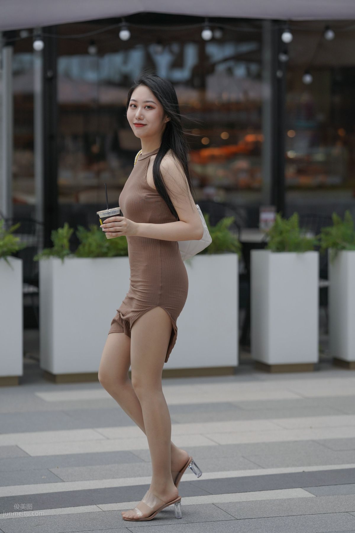 [Mojing Street] 114 Kane Street Snap Works, Chatting Up a Bodycon Skirt Beauty photo 263