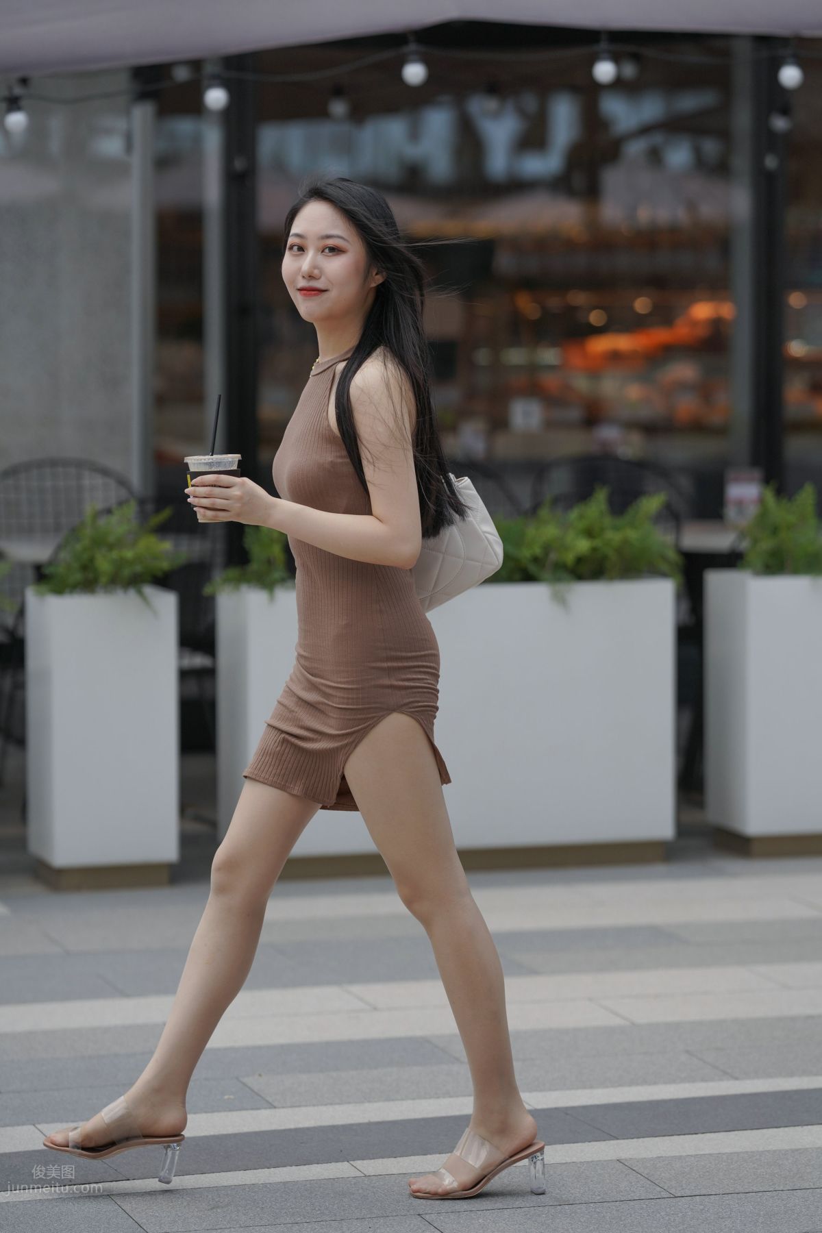 [Mojing Street] 114 Kane Street Snap Works, Chatting Up a Bodycon Skirt Beauty photo 264