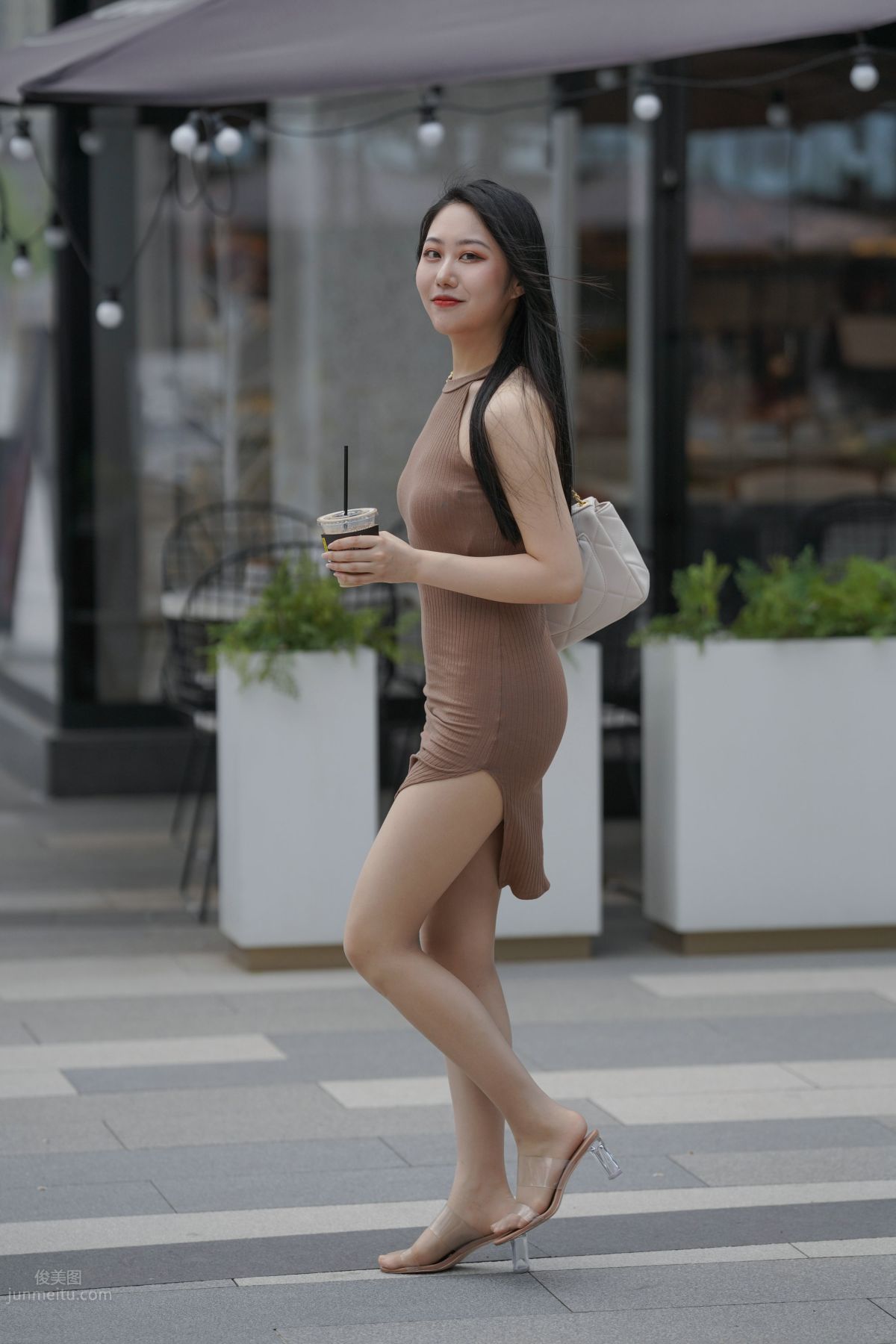 [Mojing Street] 114 Kane Street Snap Works, Chatting Up a Bodycon Skirt Beauty photo 266