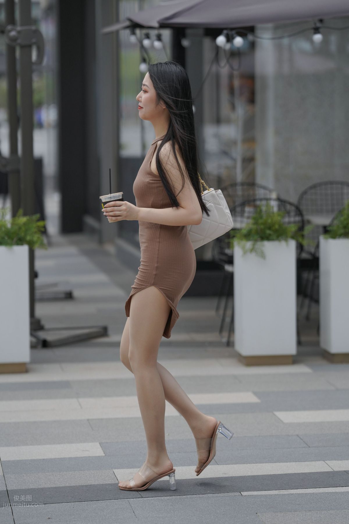 [Mojing Street] 114 Kane Street Snap Works, Chatting Up a Bodycon Skirt Beauty photo 268