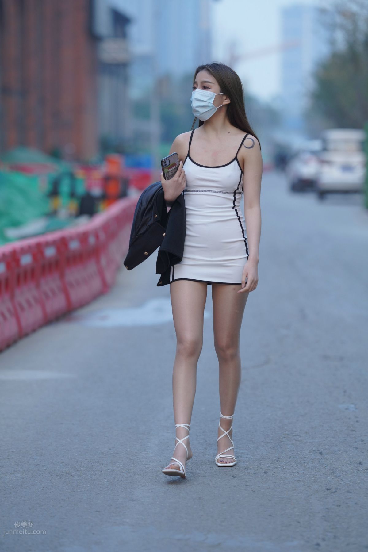 [Mojing Street] 116 Such a Feast for the Eyes White Dress Beauty photo 140