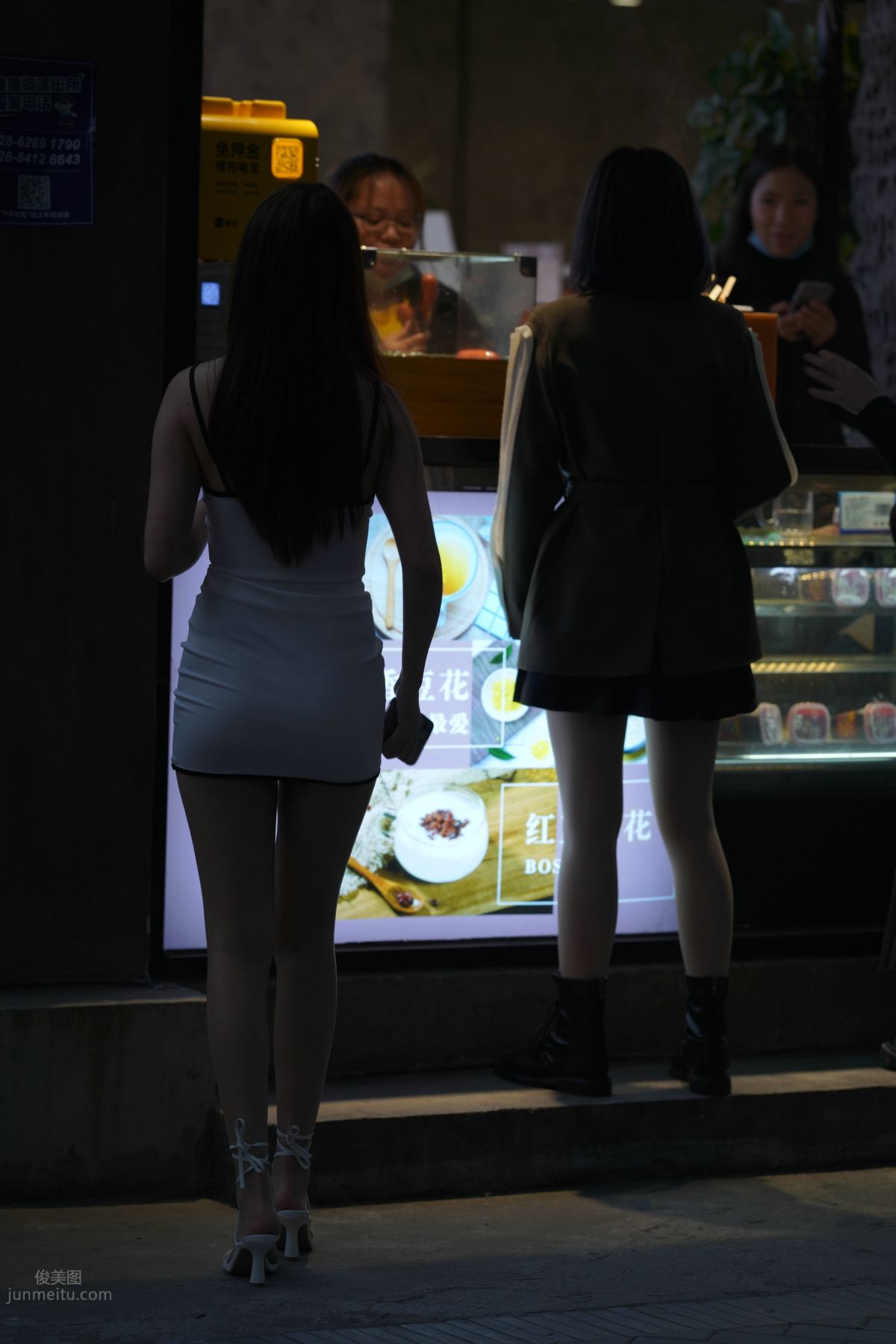 [Mojing Street] 116 Such a Feast for the Eyes White Dress Beauty photo 358