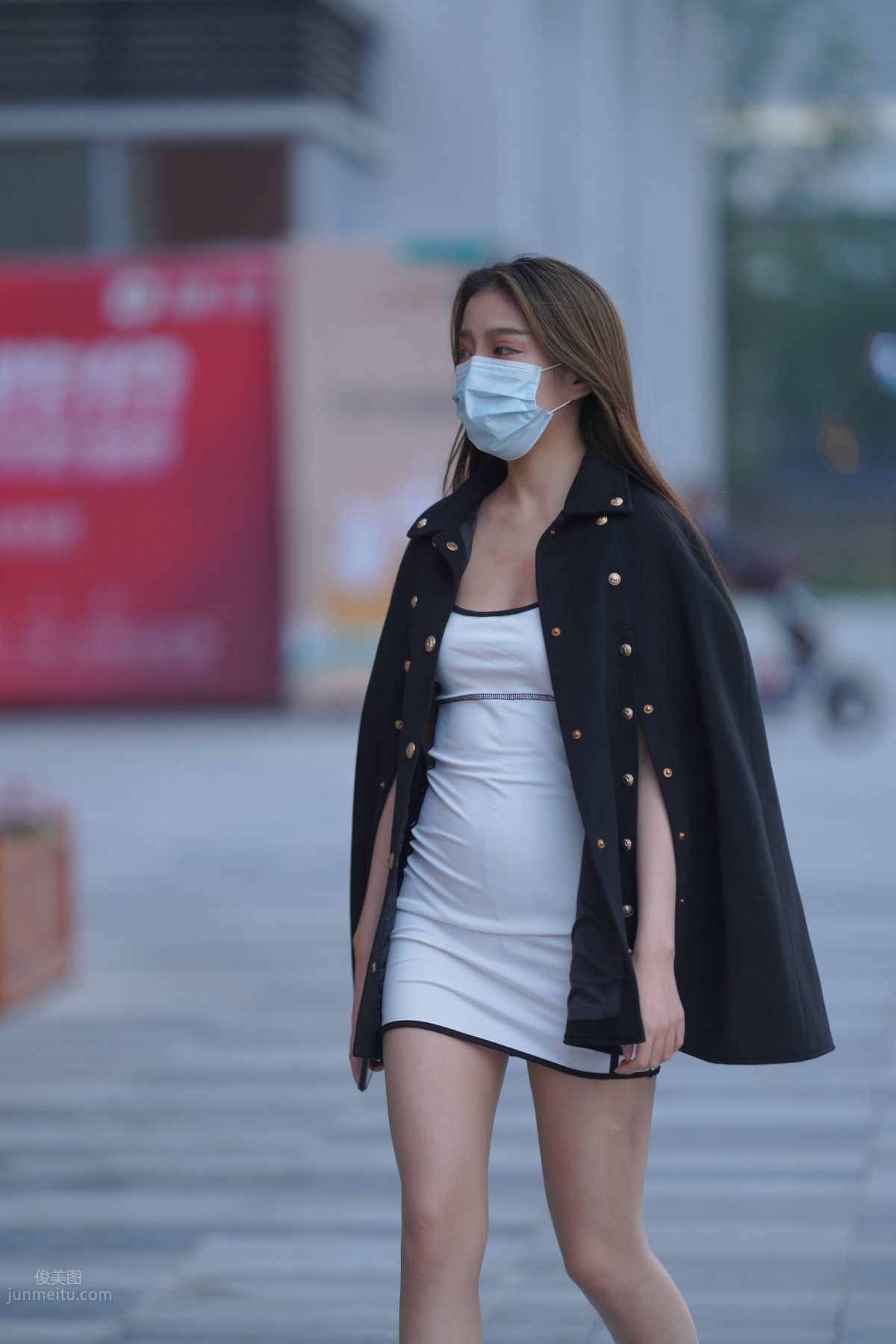 [Mojing Street] 116 Such a Feast for the Eyes White Dress Beauty photo 89