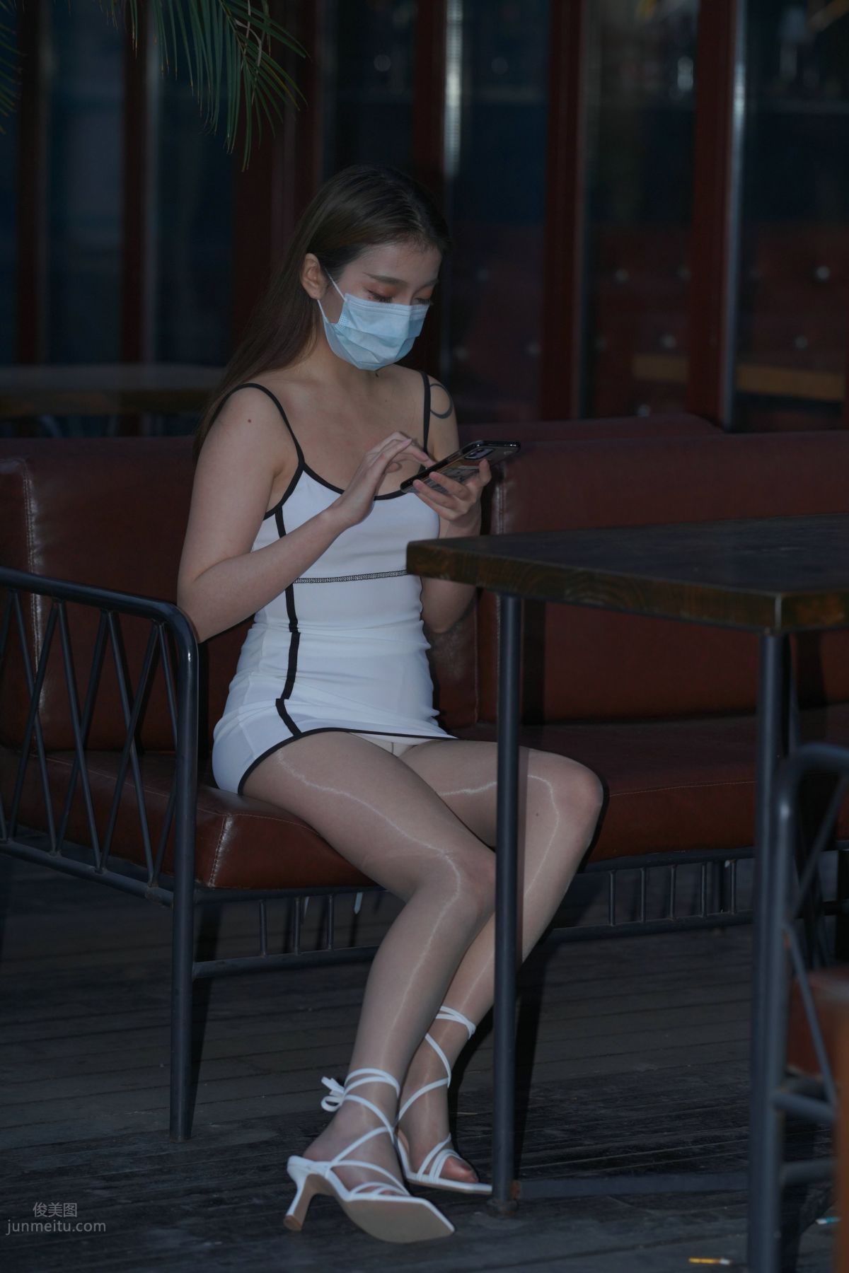 [Mojing Street] 116 Such a Feast for the Eyes White Dress Beauty photo 382