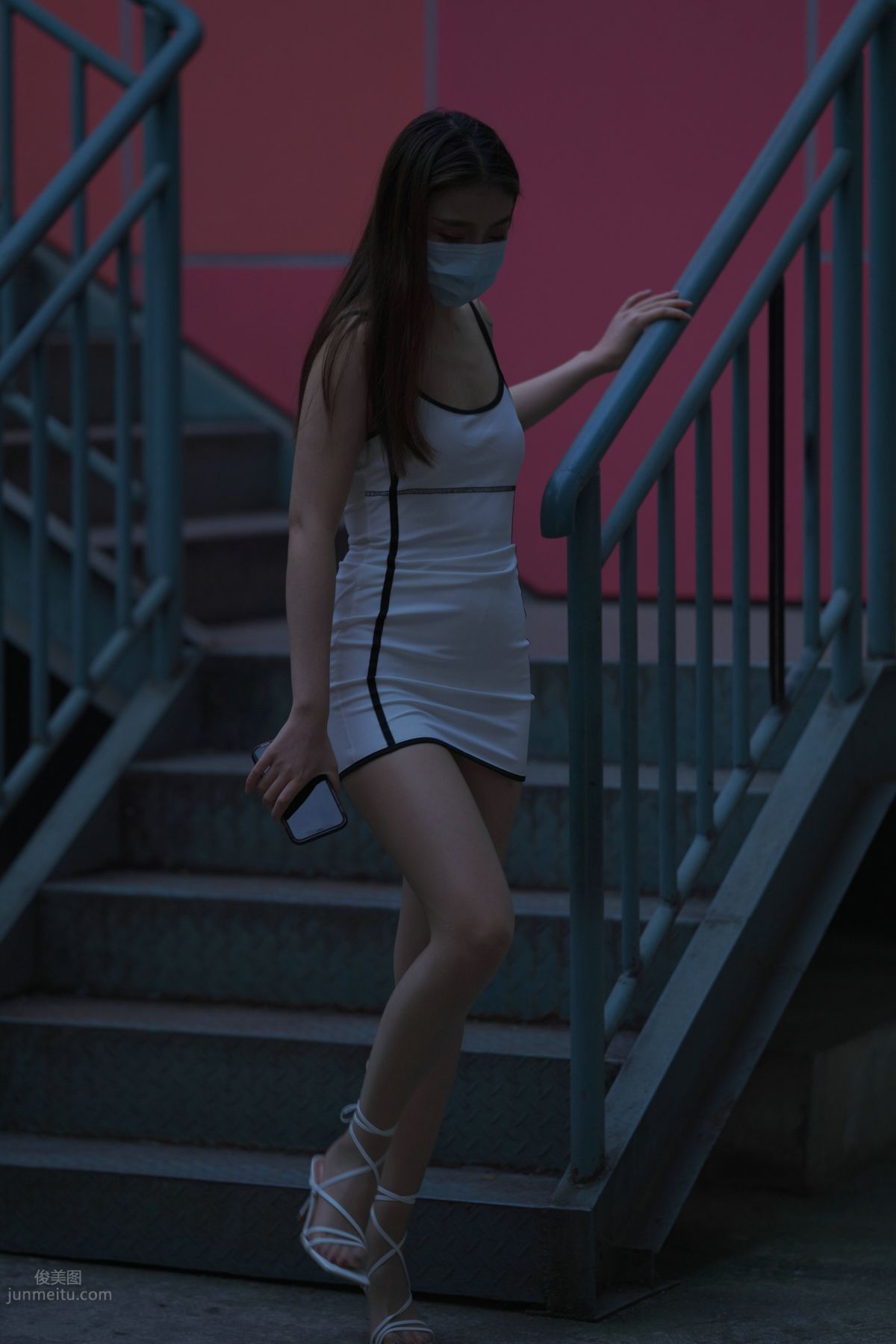 [Mojing Street] 116 Such a Feast for the Eyes White Dress Beauty photo 354
