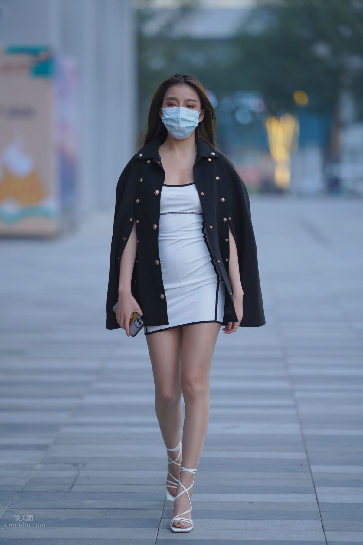 [Mojing Street] 116 Such a Feast for the Eyes White Dress Beauty photo 86