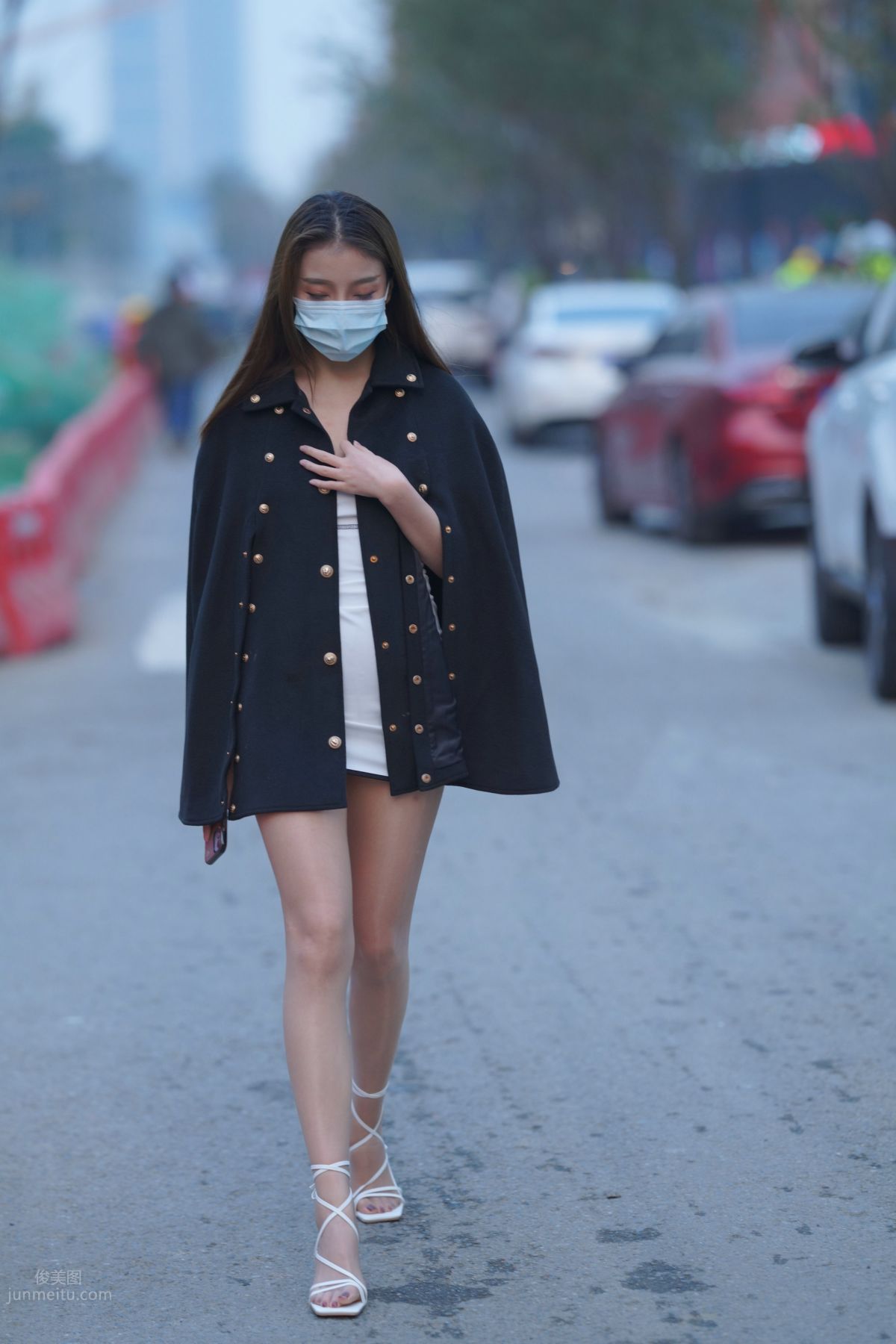 [Mojing Street] 116 Such a Feast for the Eyes White Dress Beauty photo 112