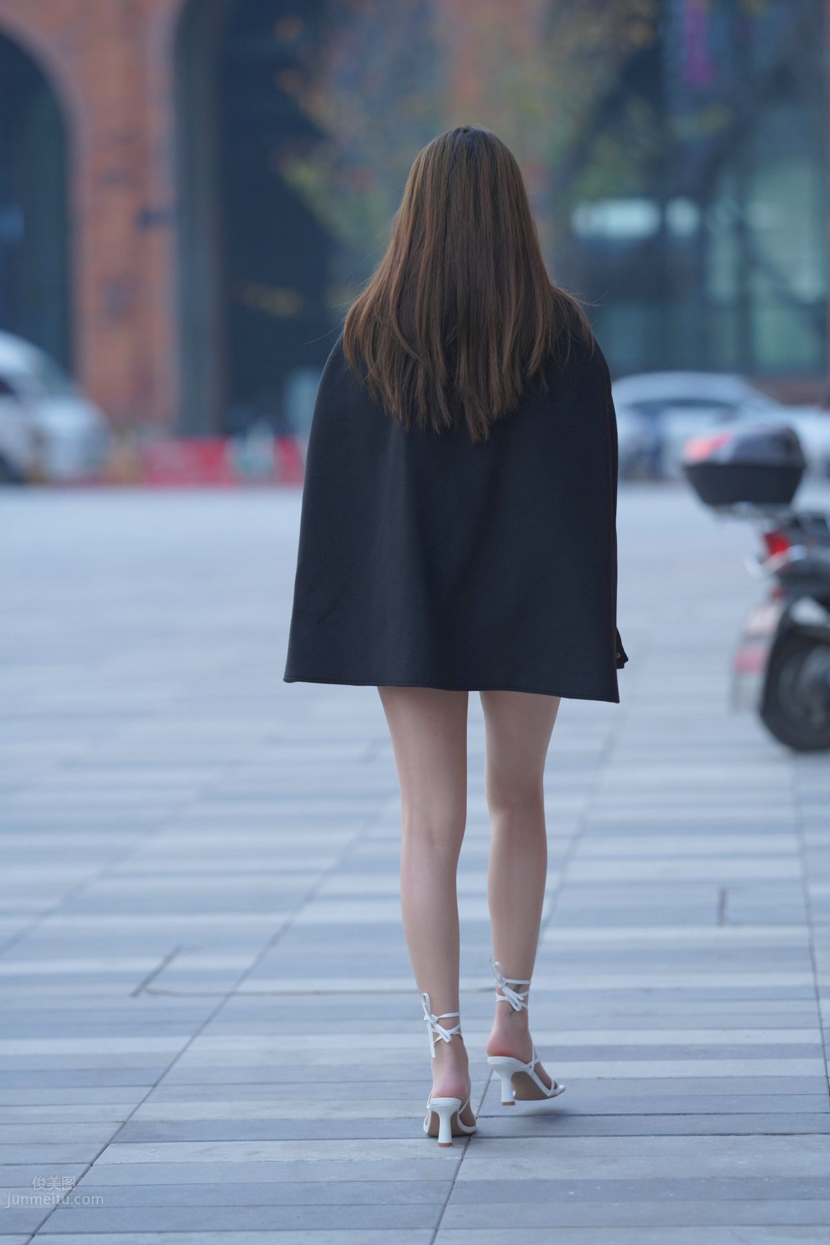 [Mojing Street] 116 Such a Feast for the Eyes White Dress Beauty photo 101