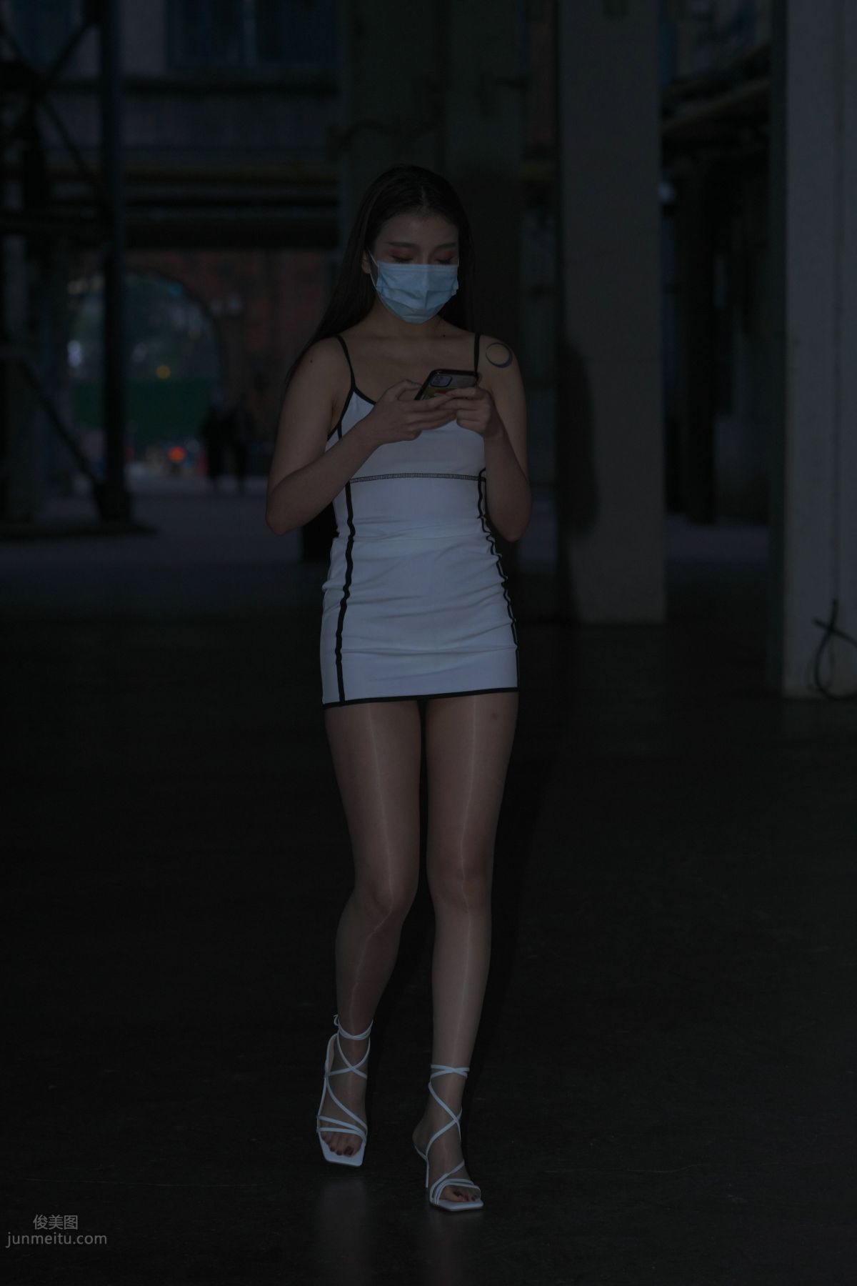 [Mojing Street] 116 Such a Feast for the Eyes White Dress Beauty photo 268