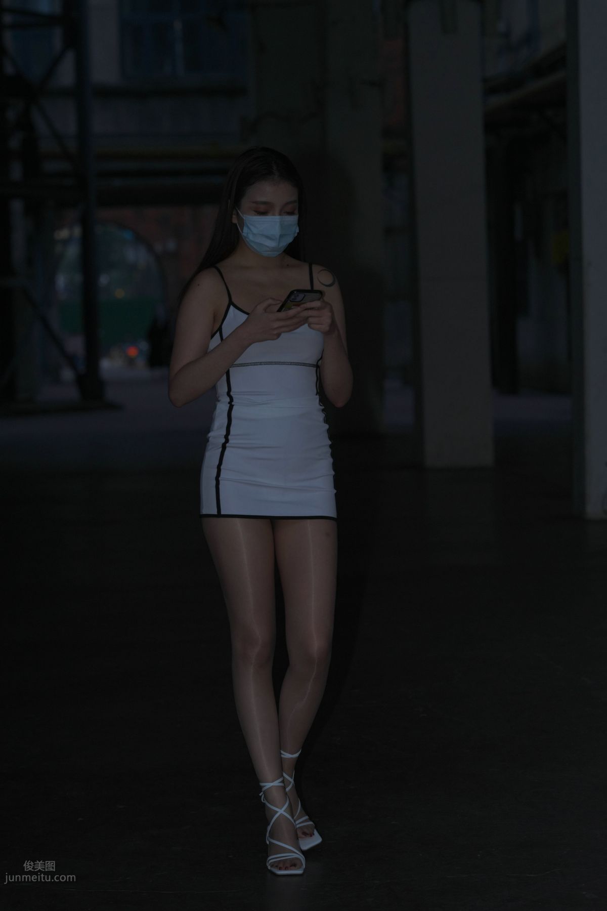 [Mojing Street] 116 Such a Feast for the Eyes White Dress Beauty photo 267