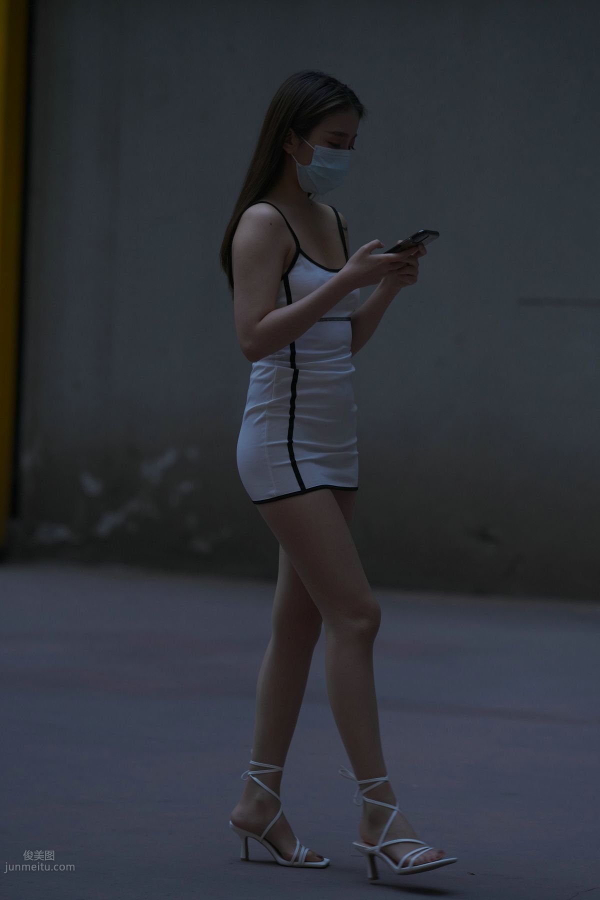 [Mojing Street] 116 Such a Feast for the Eyes White Dress Beauty photo 227