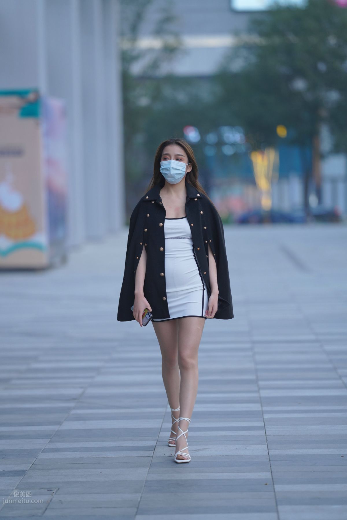 [Mojing Street] 116 Such a Feast for the Eyes White Dress Beauty photo 83