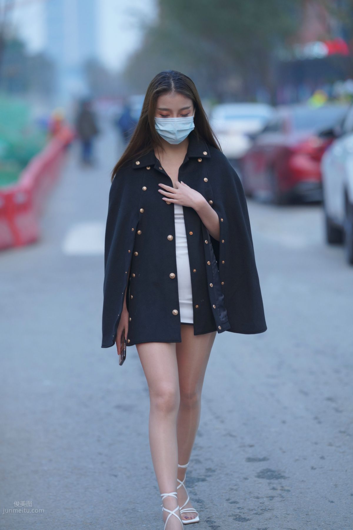 [Mojing Street] 116 Such a Feast for the Eyes White Dress Beauty photo 113