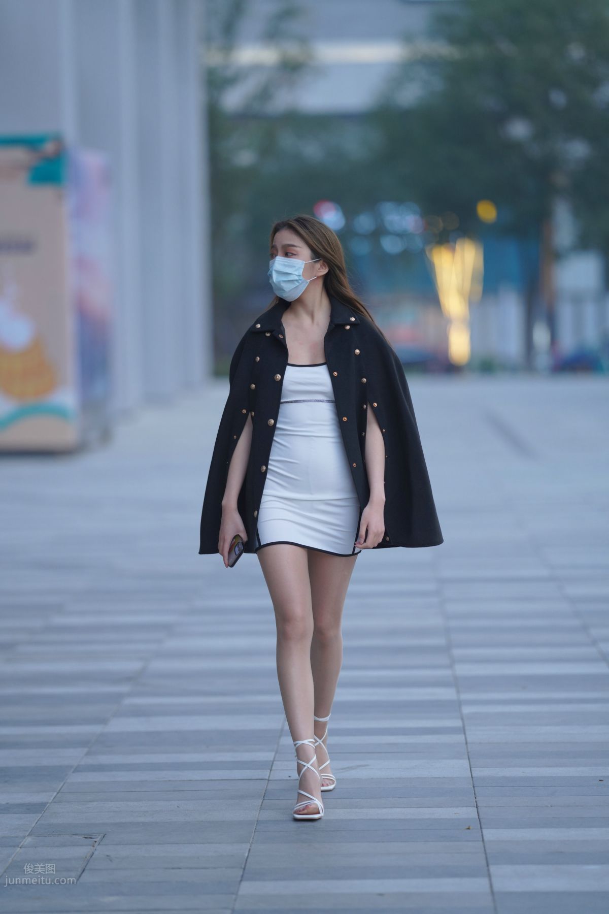 [Mojing Street] 116 Such a Feast for the Eyes White Dress Beauty photo 84