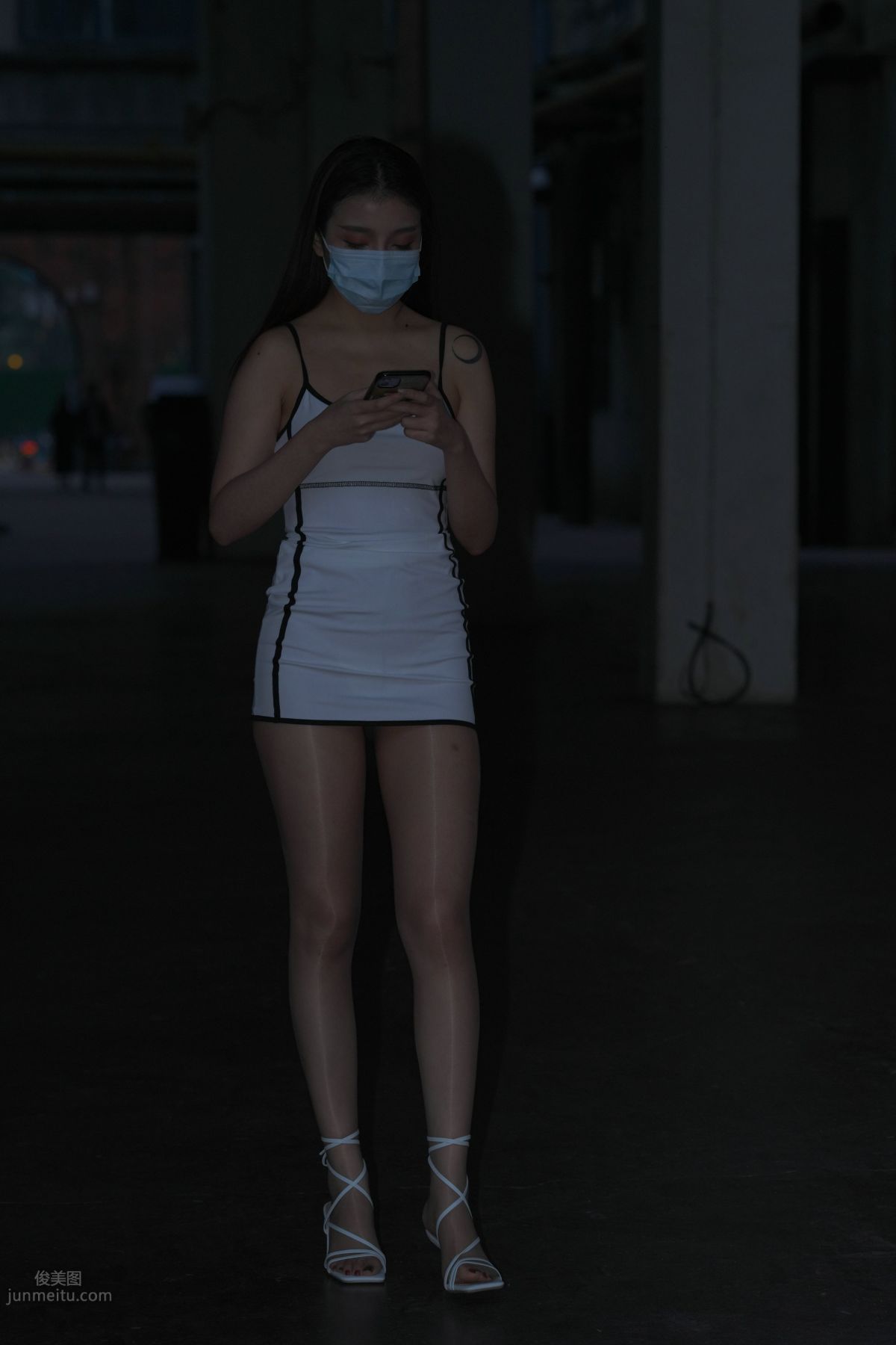 [Mojing Street] 116 Such a Feast for the Eyes White Dress Beauty photo 269