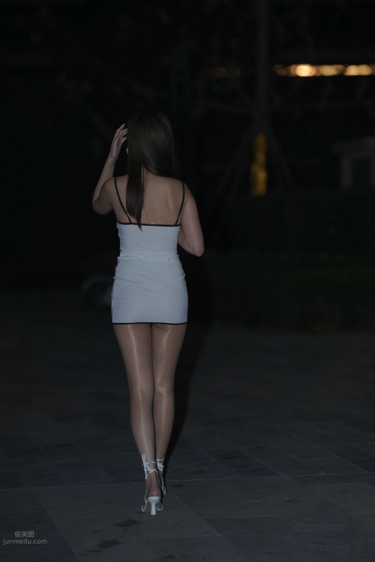 [Mojing Street] 116 Such a Feast for the Eyes White Dress Beauty photo 417