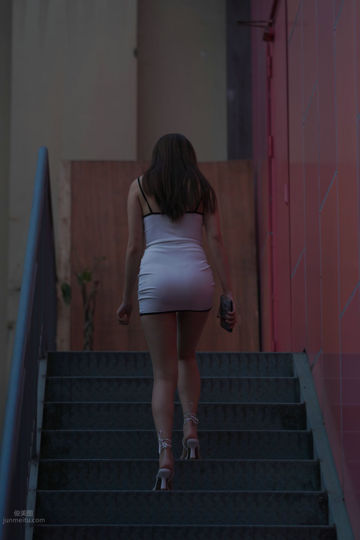 [Mojing Street] 116 Such a Feast for the Eyes White Dress Beauty photo 342