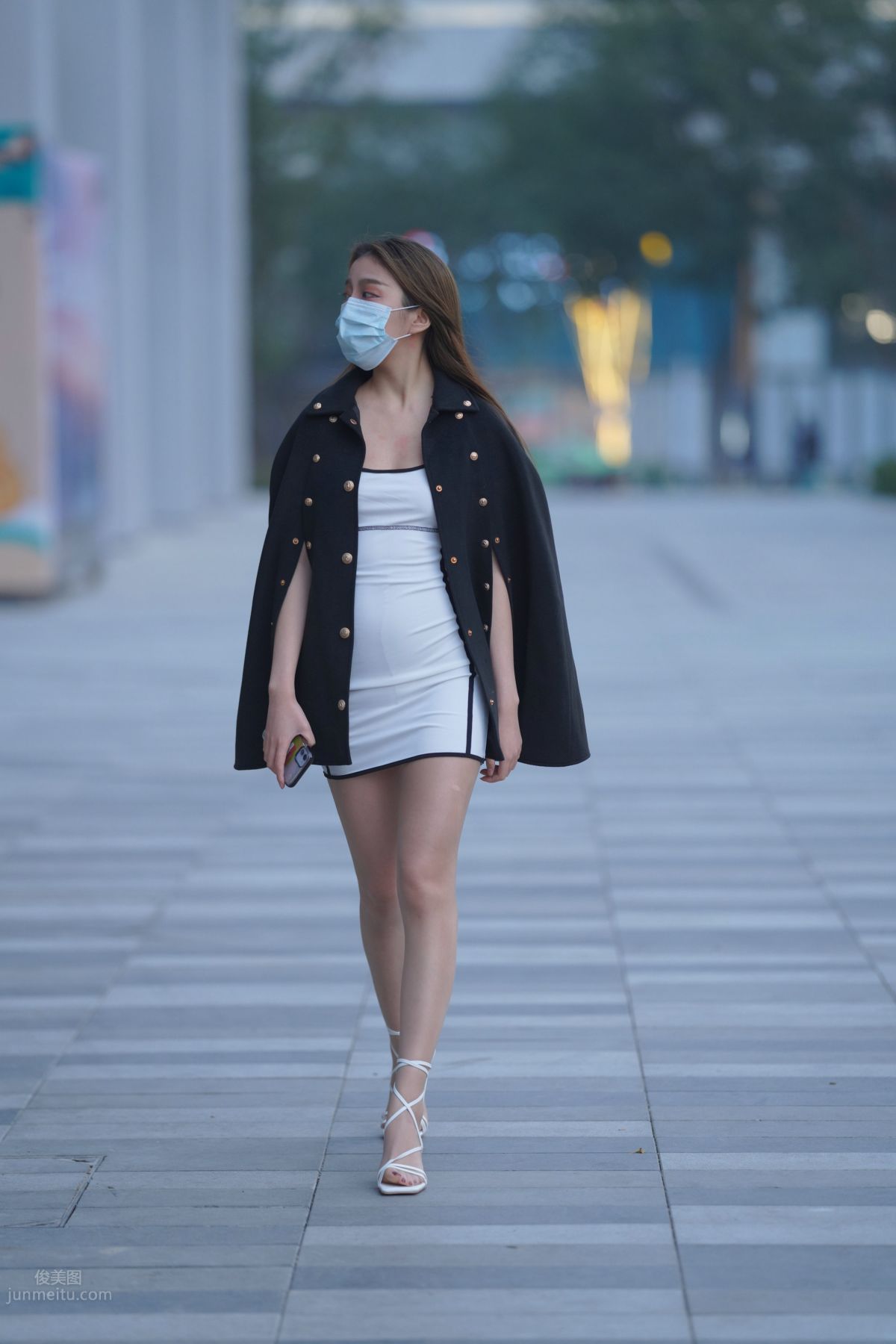 [Mojing Street] 116 Such a Feast for the Eyes White Dress Beauty photo 85