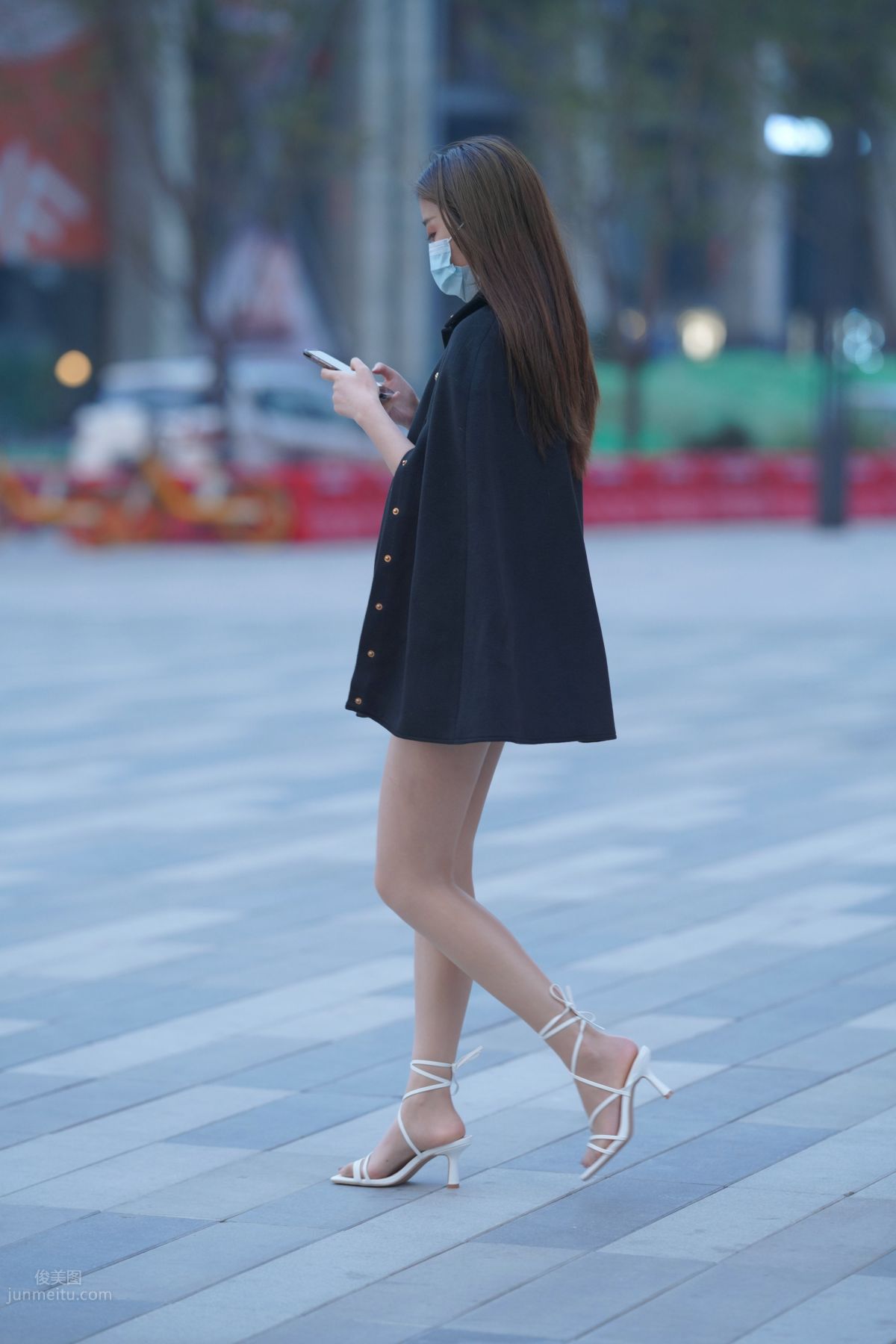 [Mojing Street] 116 Such a Feast for the Eyes White Dress Beauty photo 110