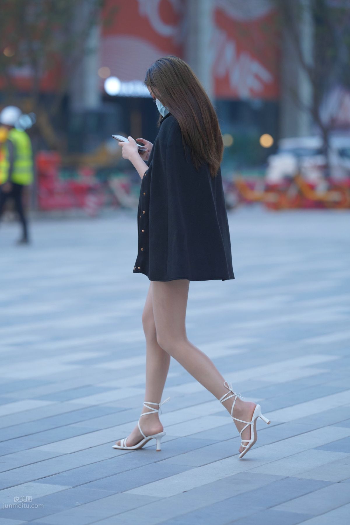 [Mojing Street] 116 Such a Feast for the Eyes White Dress Beauty photo 111