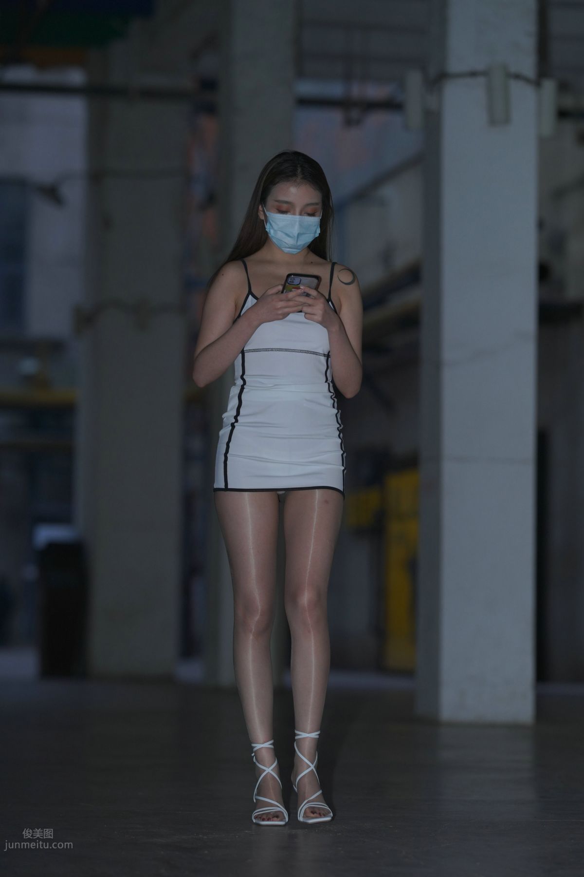 [Mojing Street] 116 Such a Feast for the Eyes White Dress Beauty photo 258