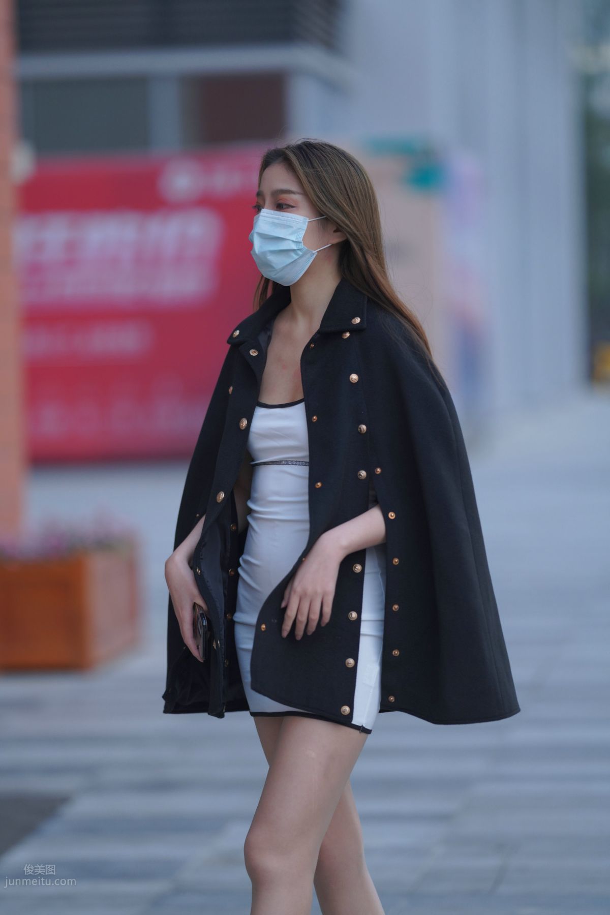 [Mojing Street] 116 Such a Feast for the Eyes White Dress Beauty photo 90