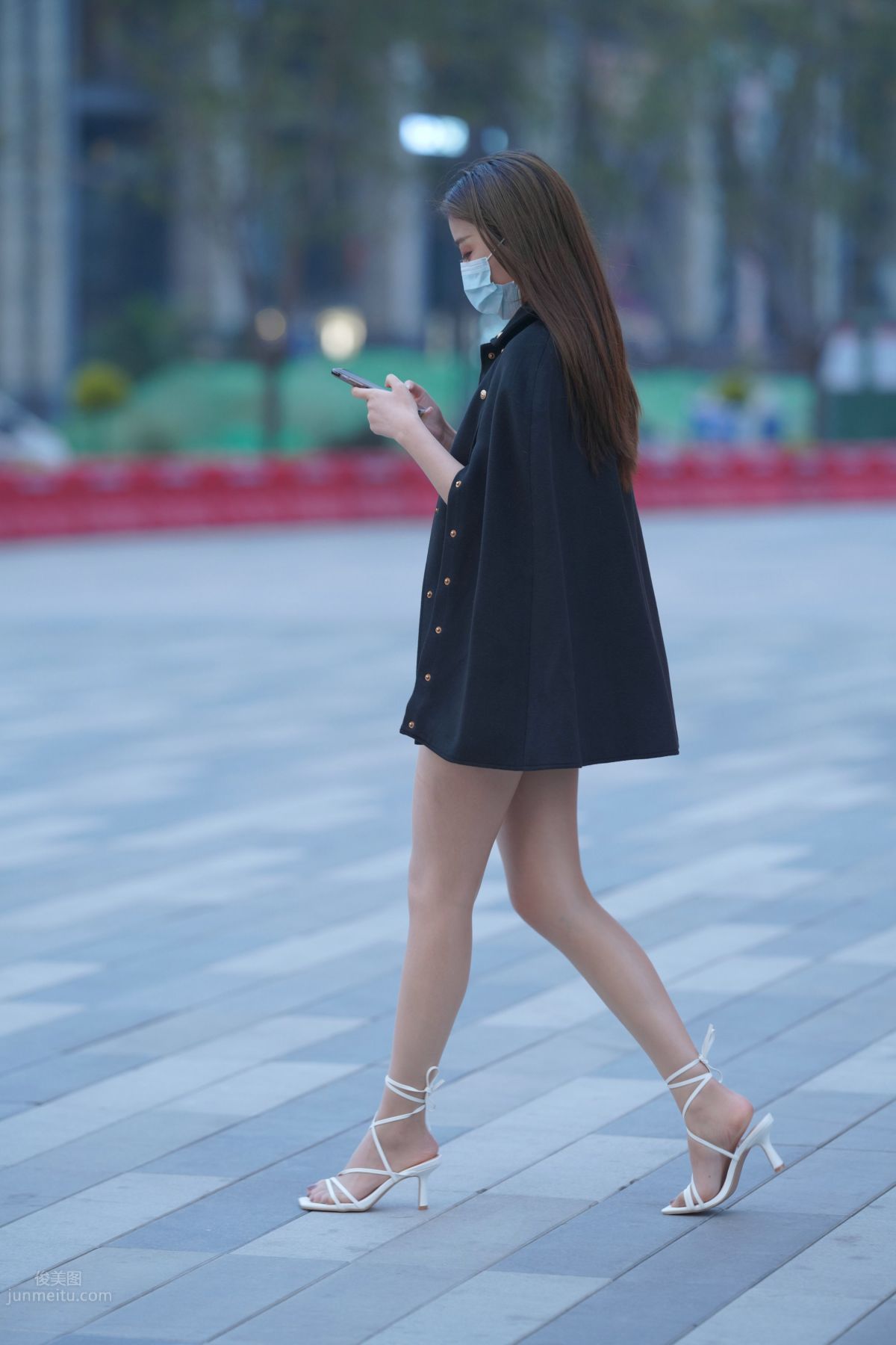 [Mojing Street] 116 Such a Feast for the Eyes White Dress Beauty photo 109