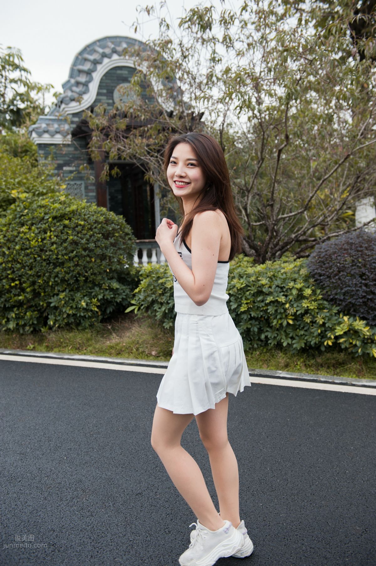 [Mojing Street] 120 Slip Dress Sexy Nude Stockings Girl photo 7