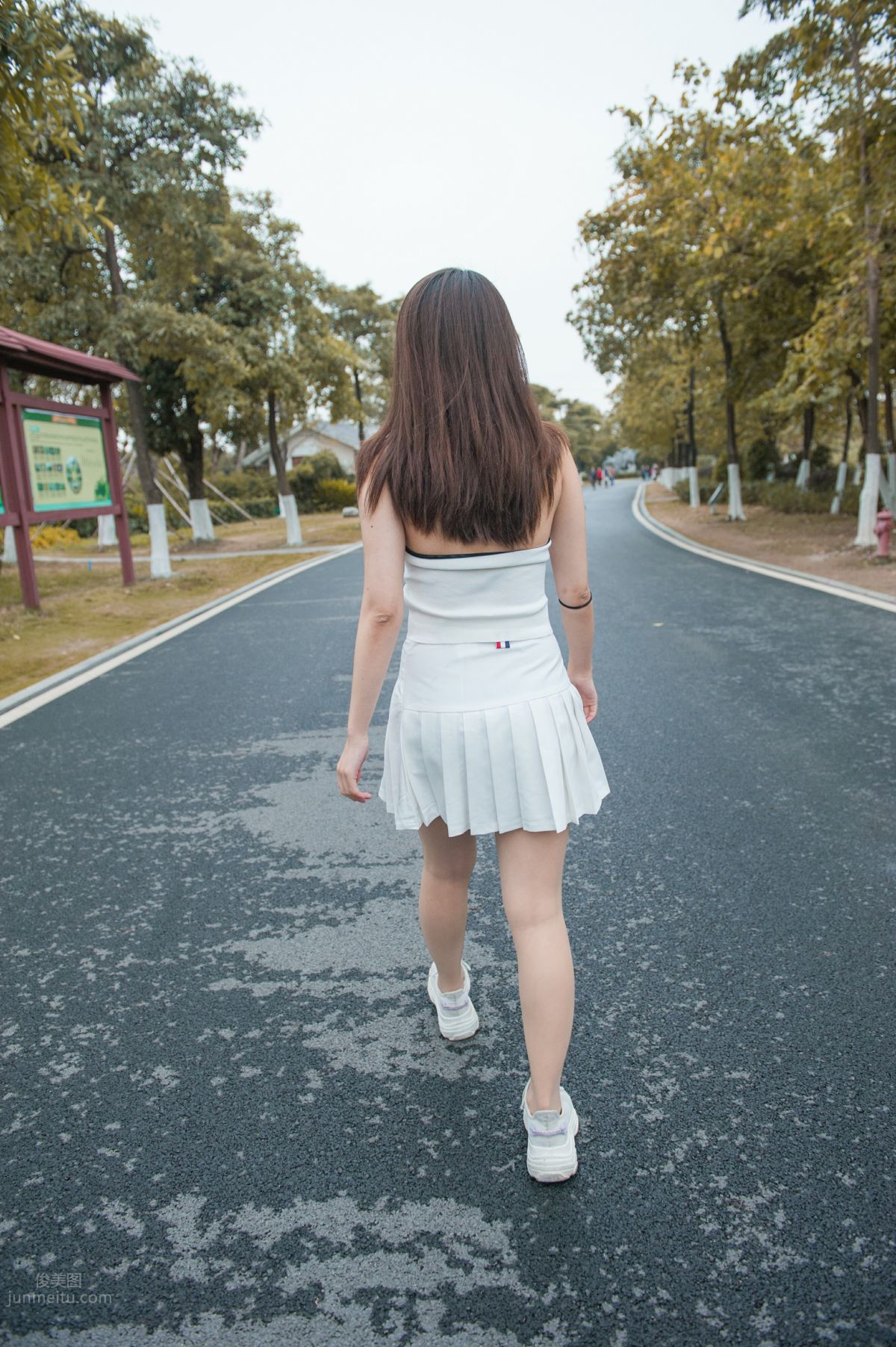[Mojing Street] 120 Slip Dress Sexy Nude Stockings Girl photo 26