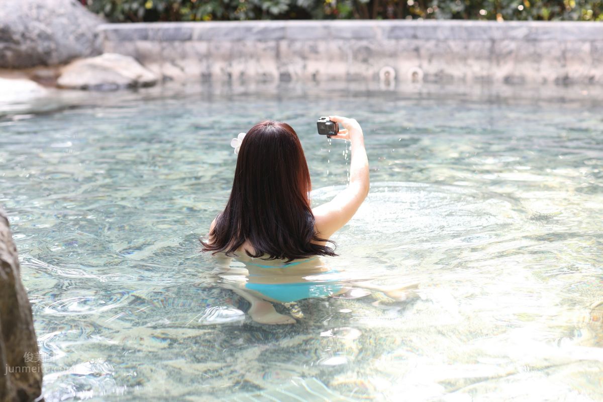 [Mojing Street] 122 Zhizhi's Blue Swimsuit photo 49
