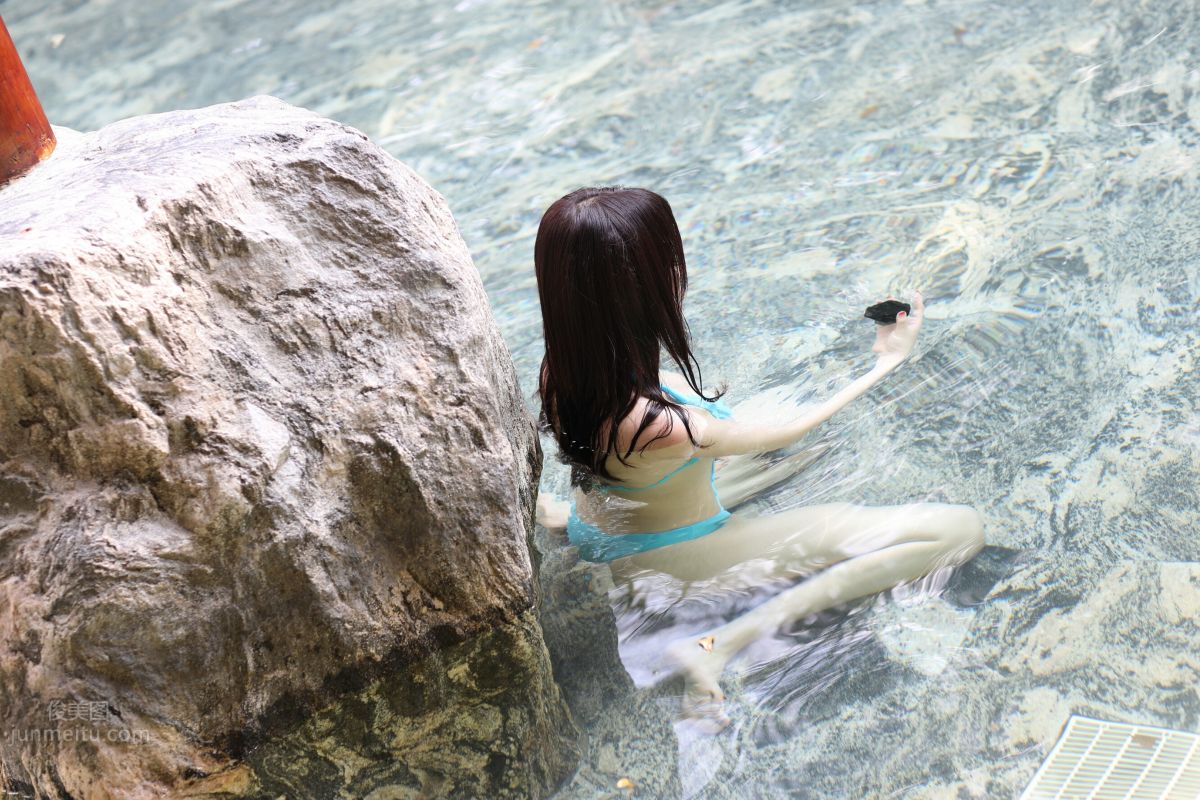 [Mojing Street] 122 Zhizhi's Blue Swimsuit photo 61