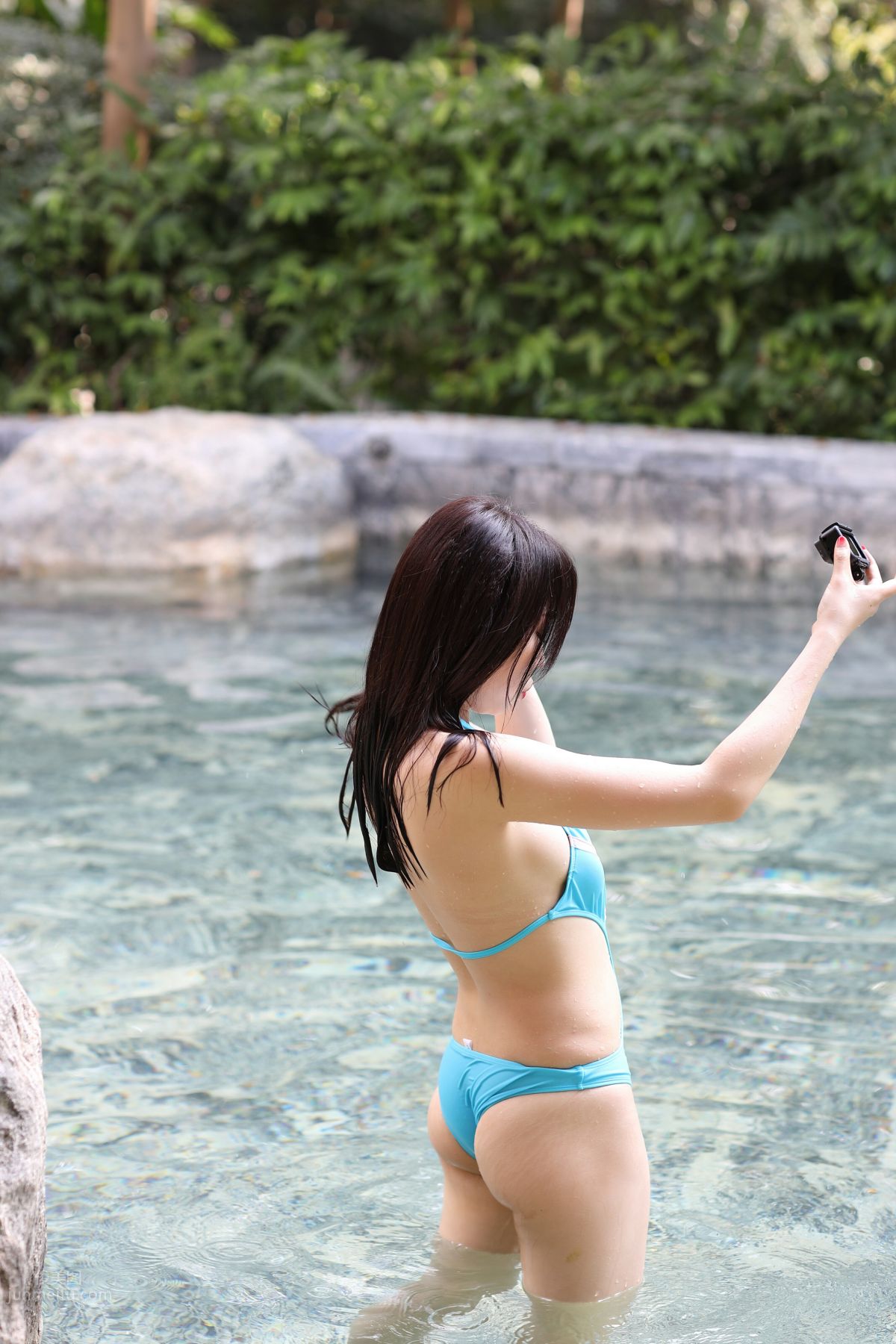 [Mojing Street] 122 Zhizhi's Blue Swimsuit photo 64