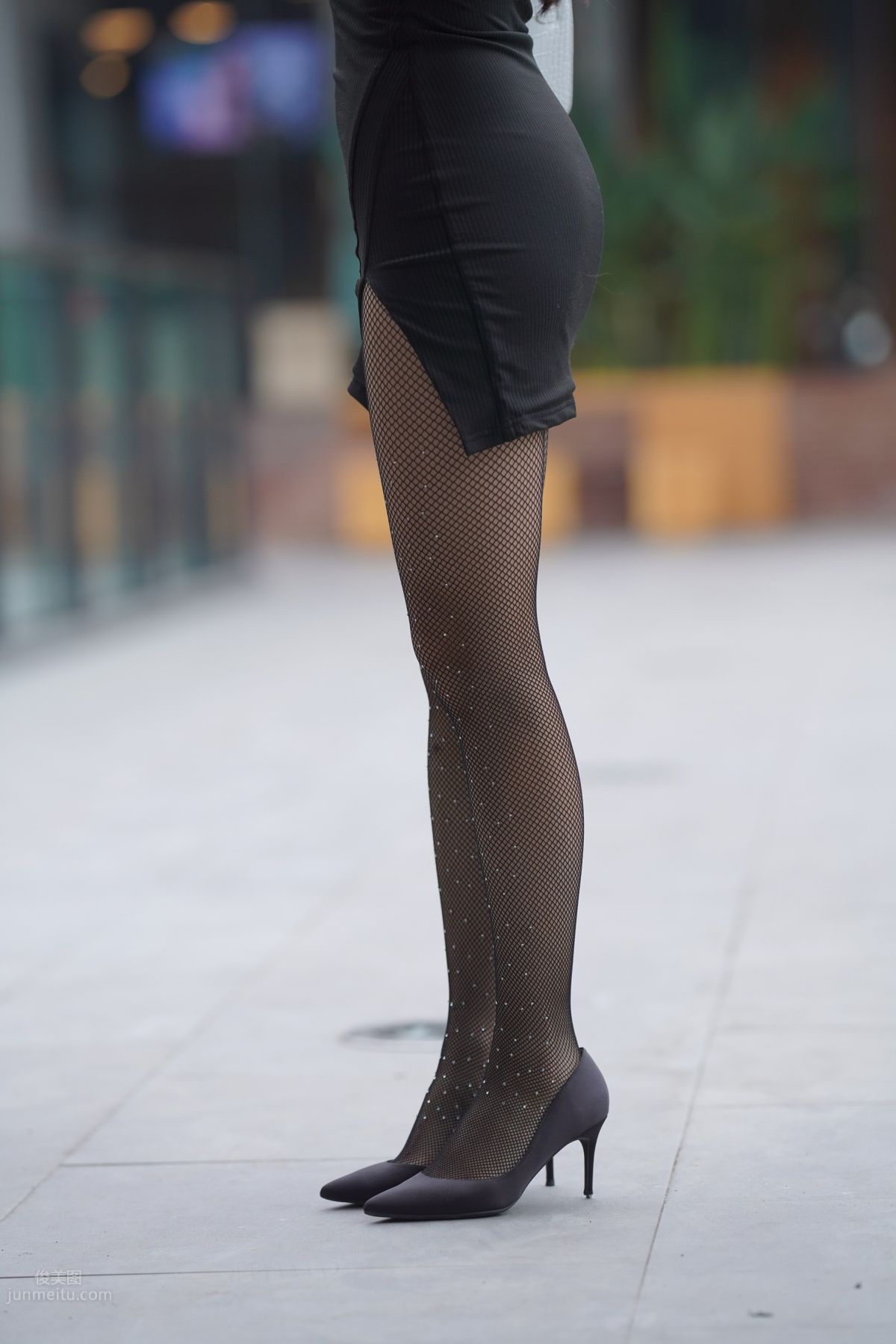 [Mojing Street] 133 Very Sexy Girl in Fishnet Stockings photo 12