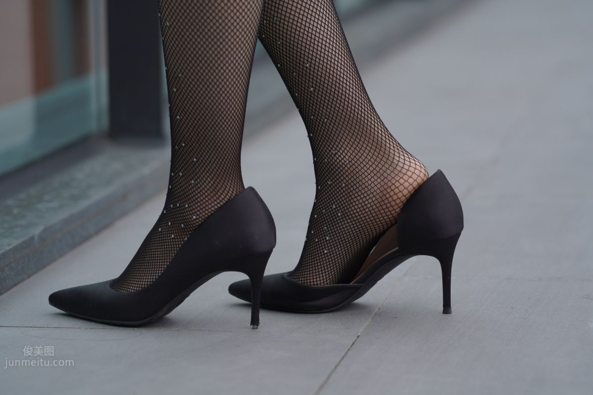 [Mojing Street] 133 Very Sexy Girl in Fishnet Stockings photo 37