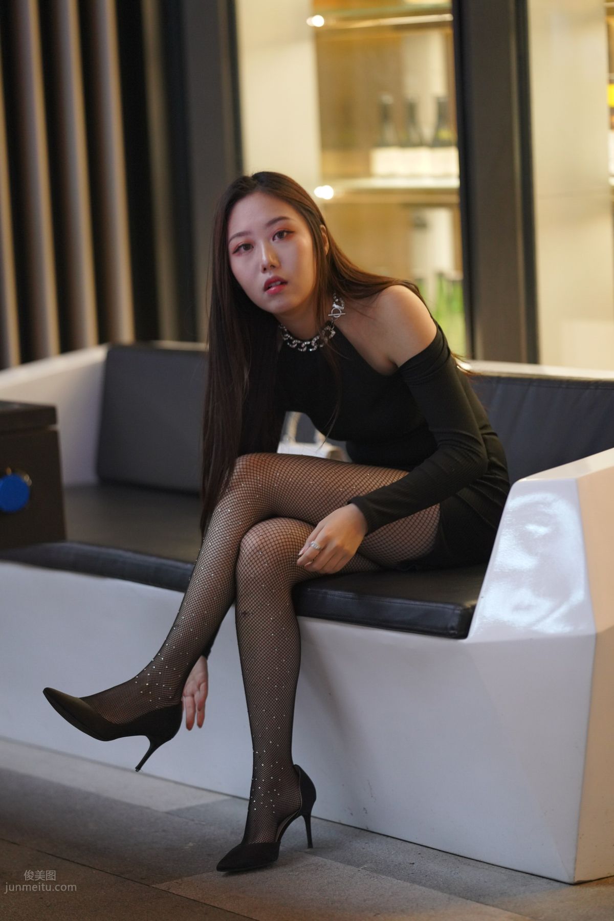 [Mojing Street] 133 Very Sexy Girl in Fishnet Stockings photo 101