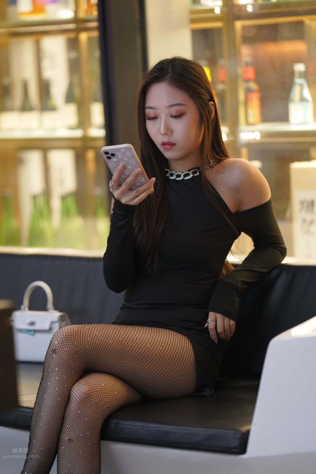 [Mojing Street] 133 Very Sexy Girl in Fishnet Stockings photo 114