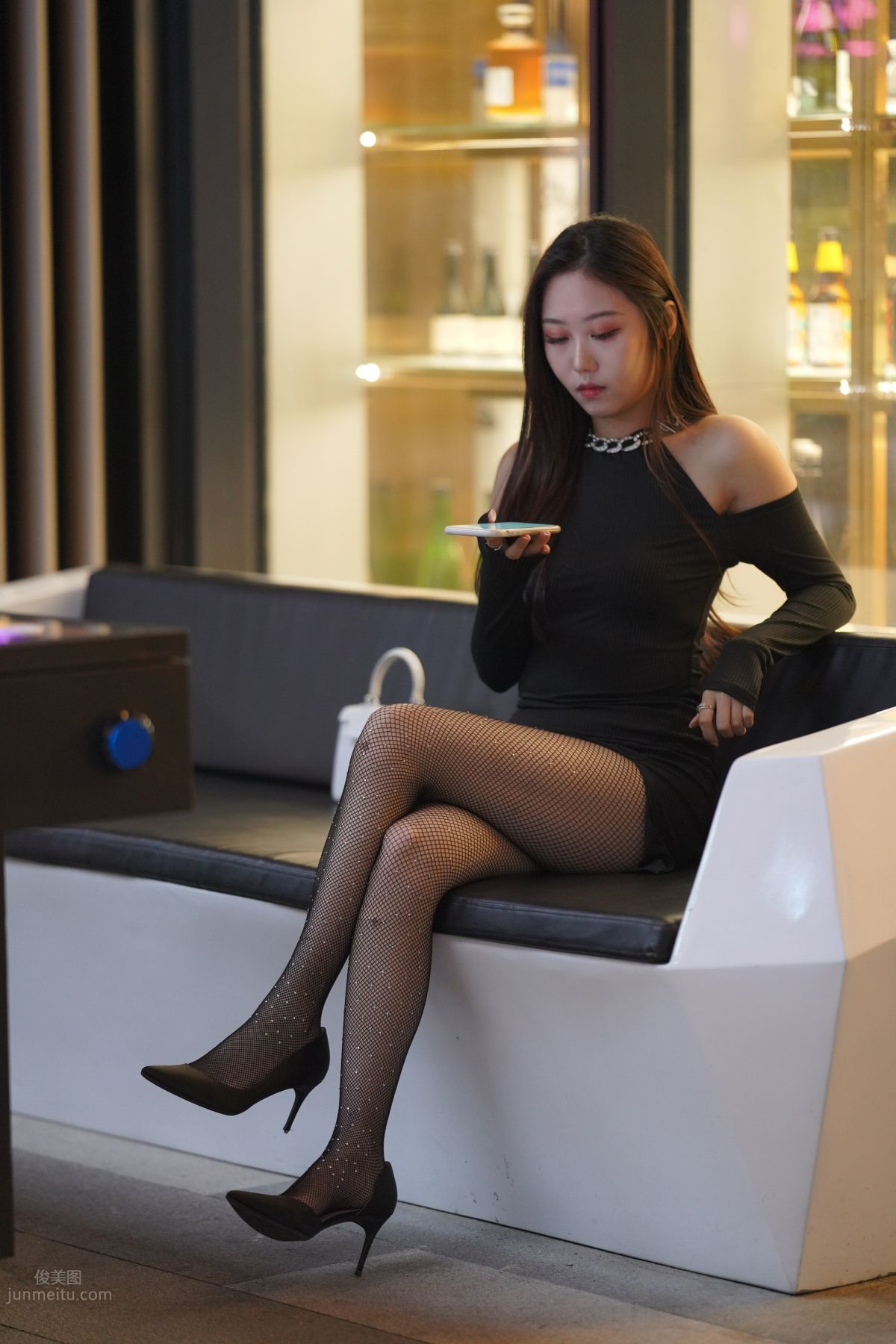 [Mojing Street] 133 Very Sexy Girl in Fishnet Stockings photo 118