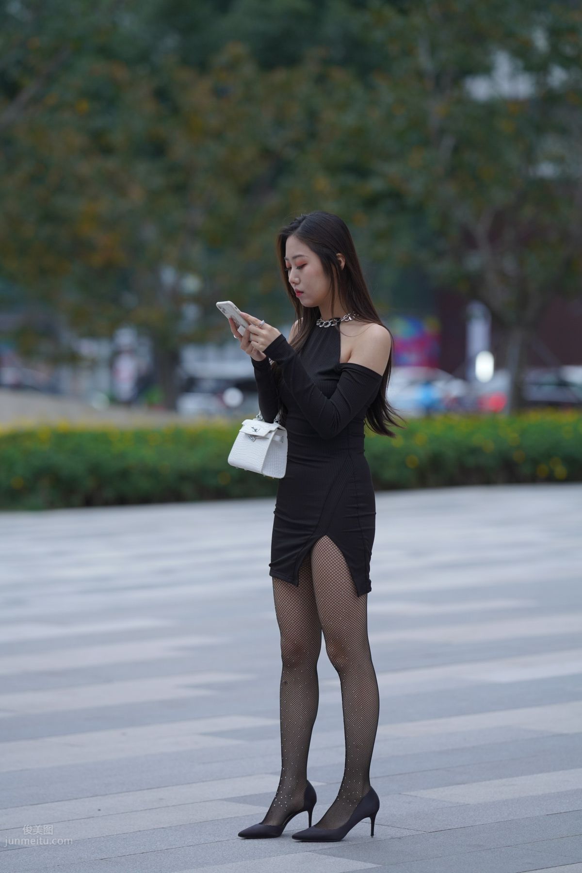 [Mojing Street] 133 Very Sexy Girl in Fishnet Stockings photo 125