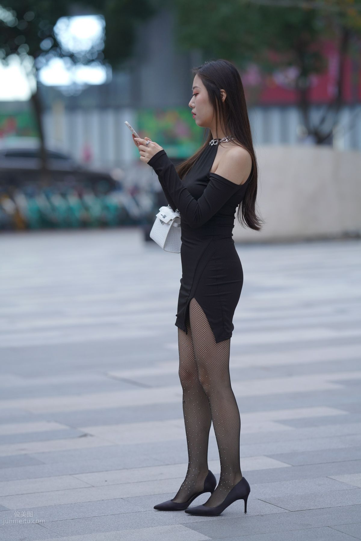 [Mojing Street] 133 Very Sexy Girl in Fishnet Stockings photo 127