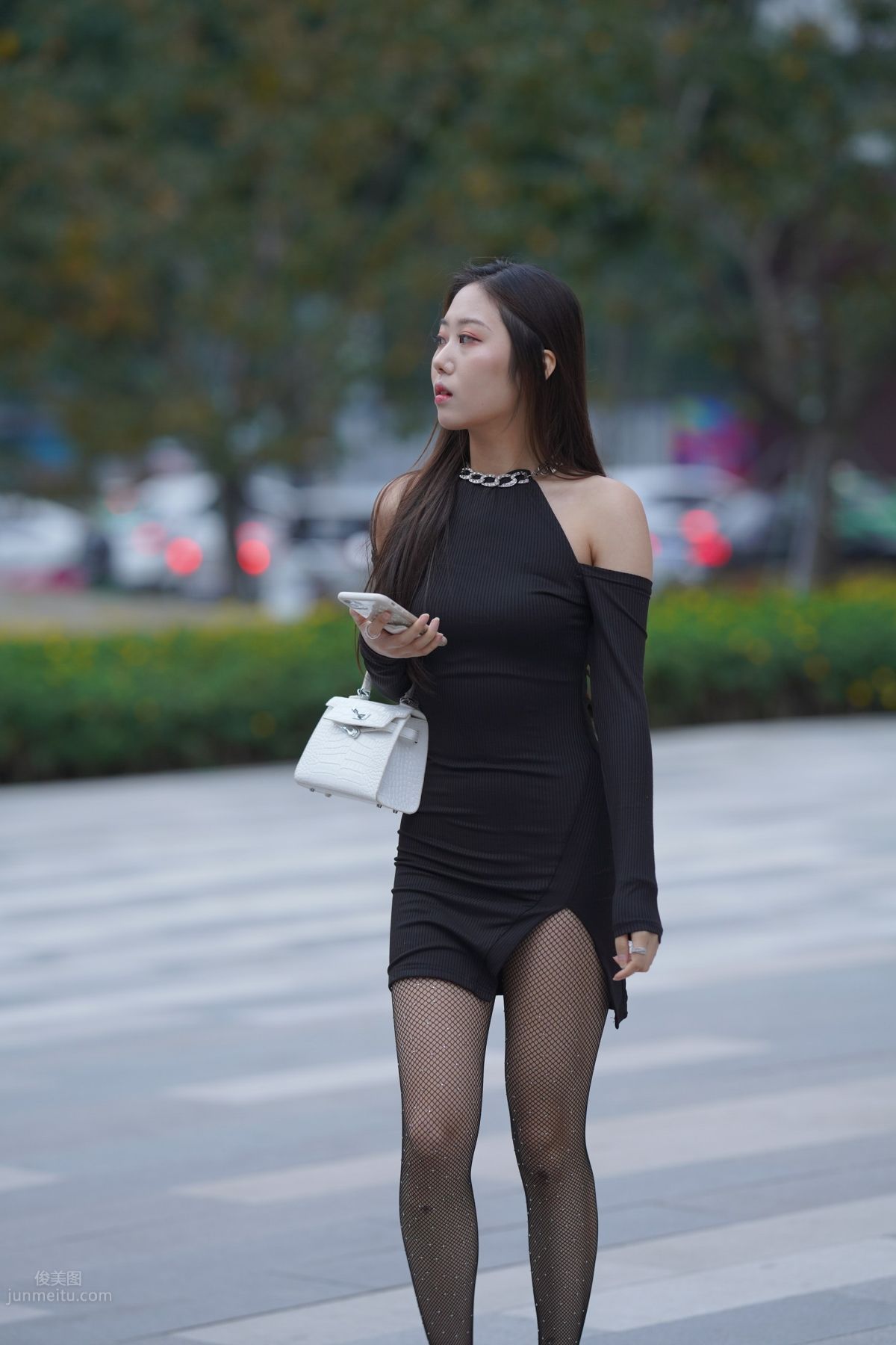 [Mojing Street] 133 Very Sexy Girl in Fishnet Stockings photo 129