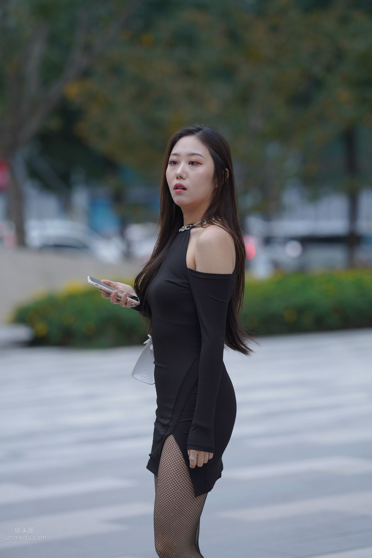 [Mojing Street] 133 Very Sexy Girl in Fishnet Stockings photo 130