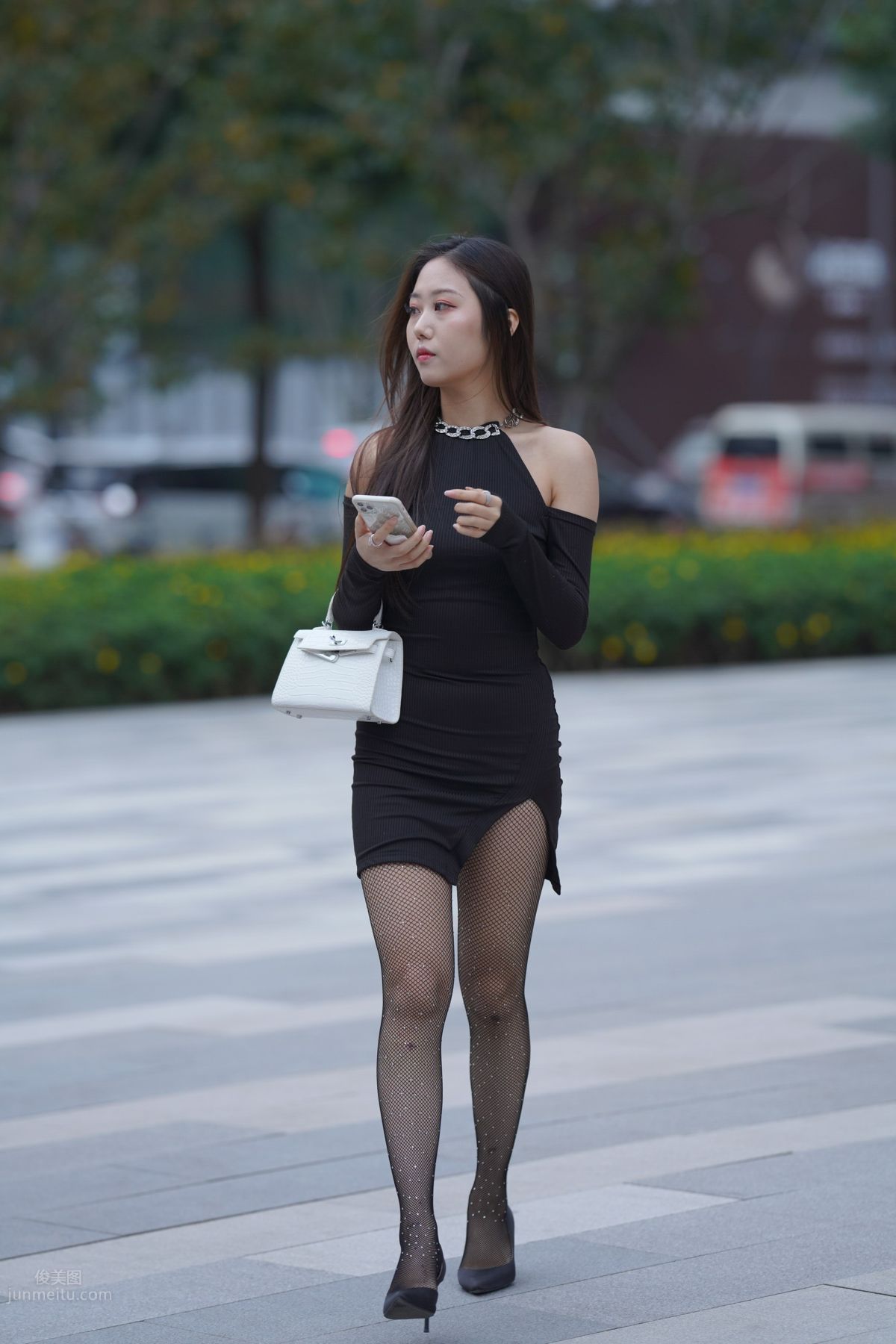[Mojing Street] 133 Very Sexy Girl in Fishnet Stockings photo 131