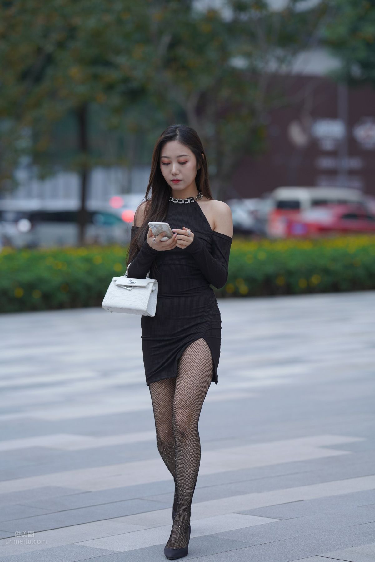 [Mojing Street] 133 Very Sexy Girl in Fishnet Stockings photo 132