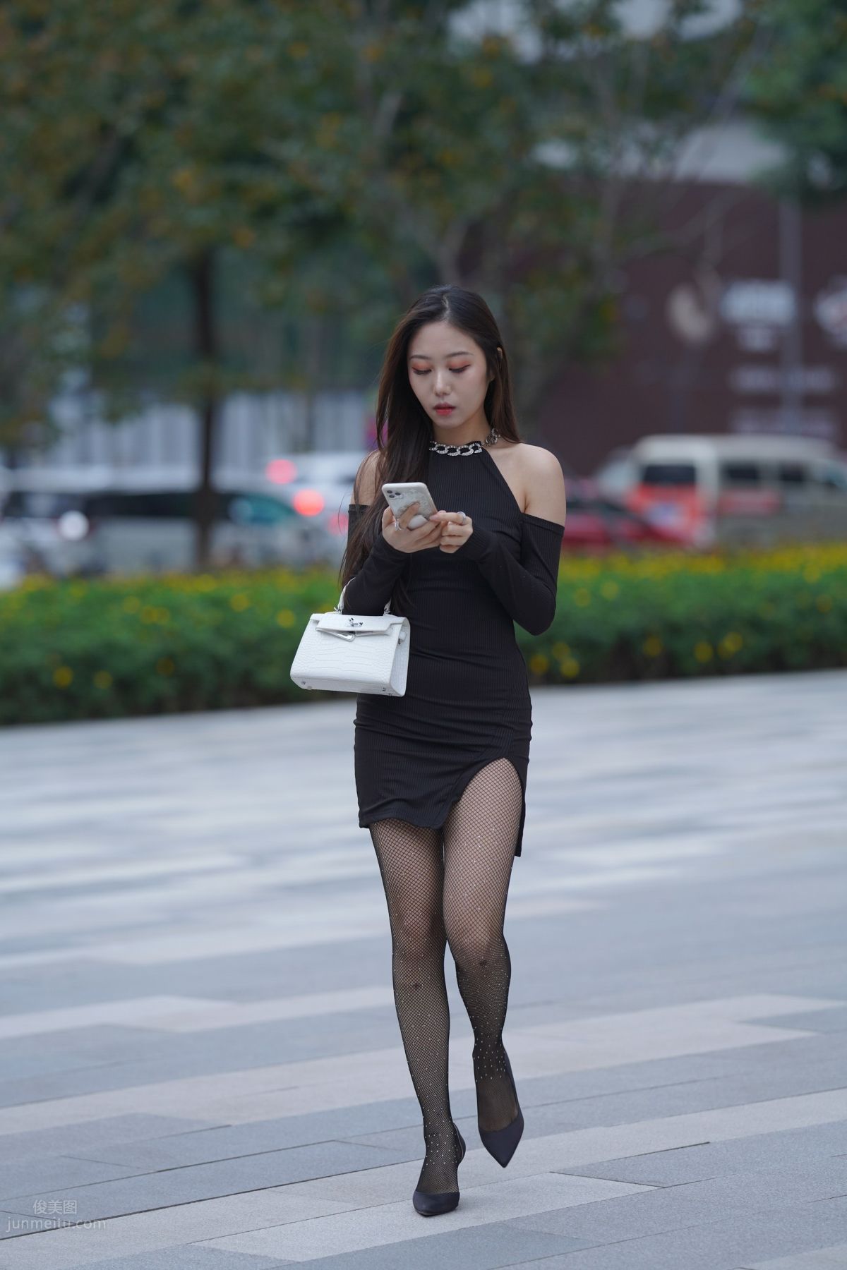 [Mojing Street] 133 Very Sexy Girl in Fishnet Stockings photo 133