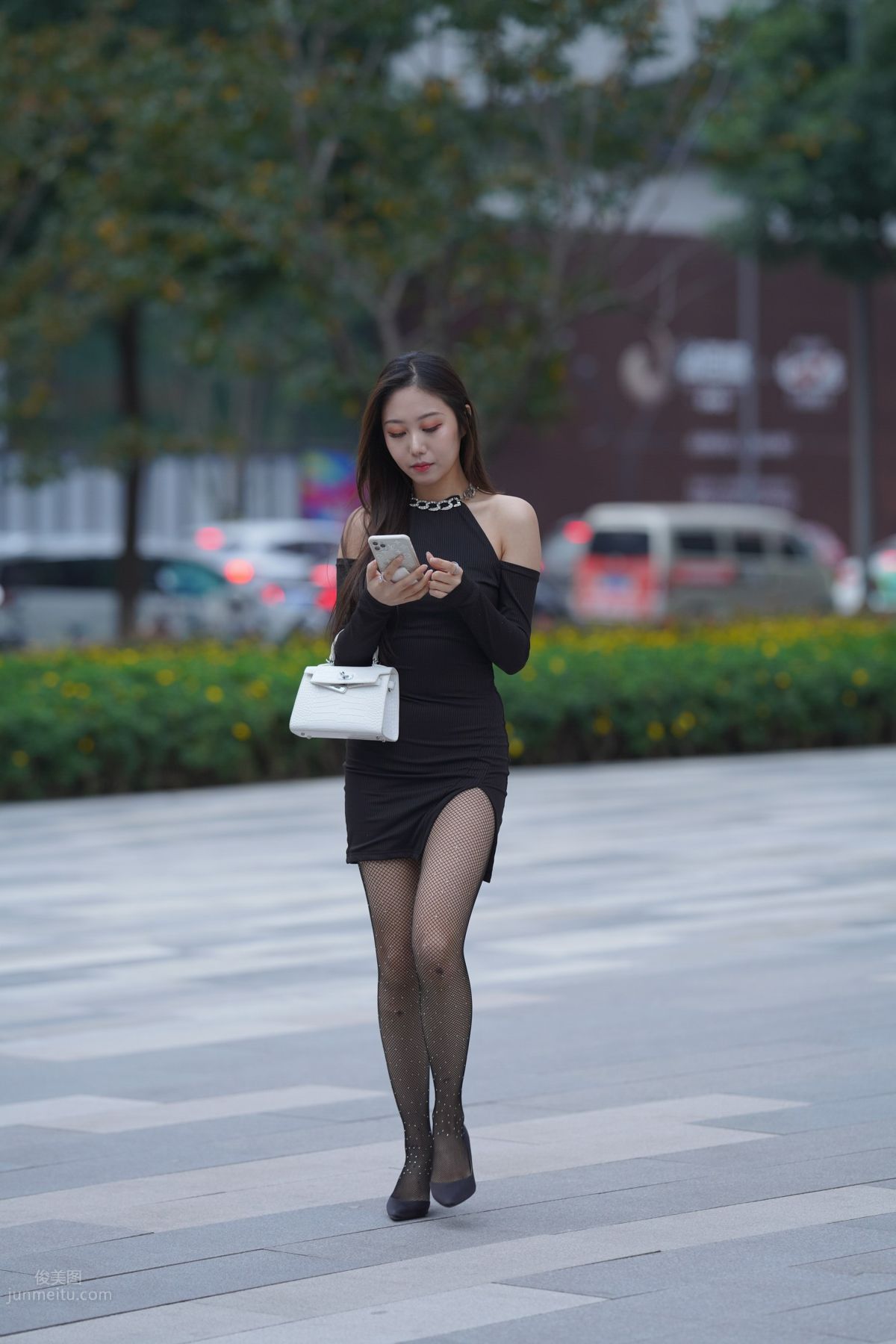 [Mojing Street] 133 Very Sexy Girl in Fishnet Stockings photo 139
